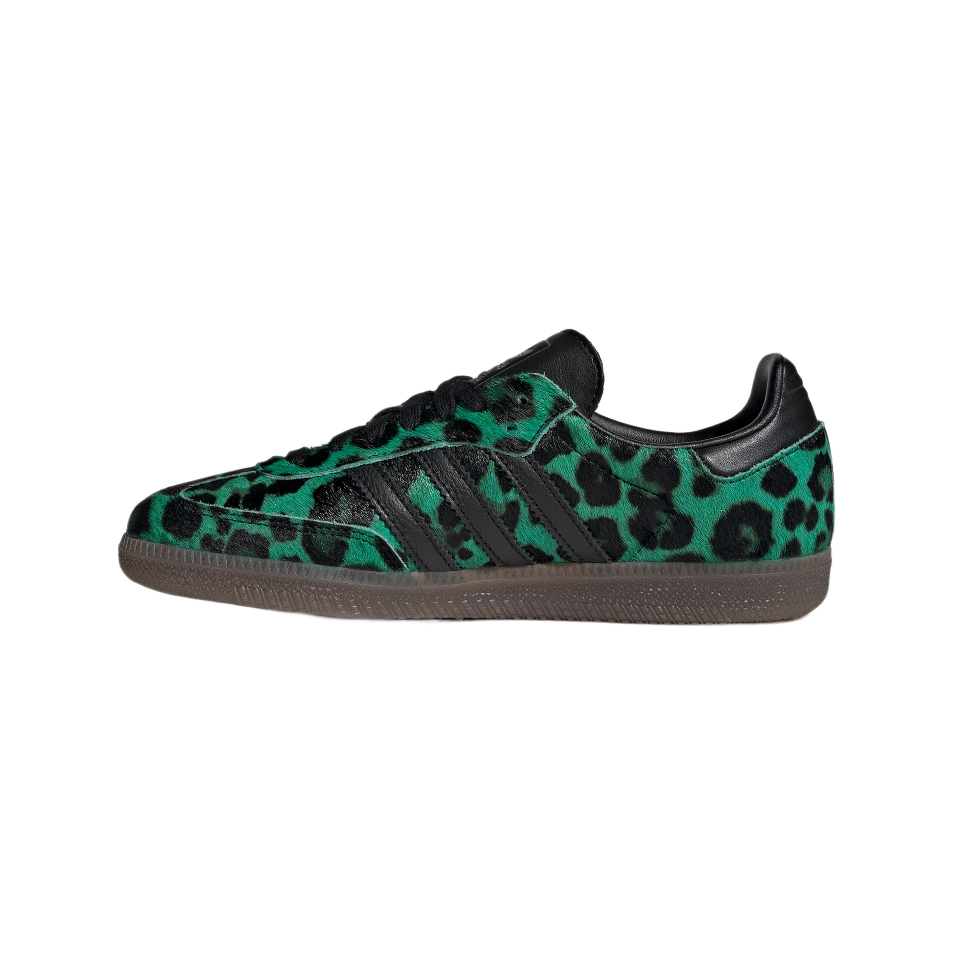 adidas Samba Semi Screaming Green Core Black Gold Metallic (Women's)