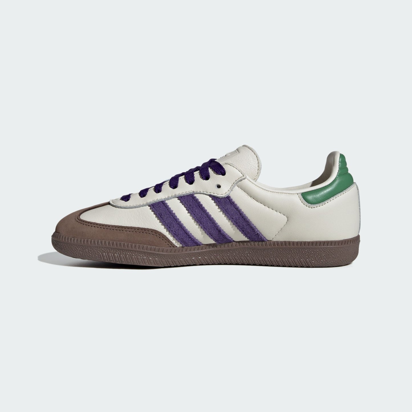 adidas Samba OG Off White Core Purple Green Brown (Women's)