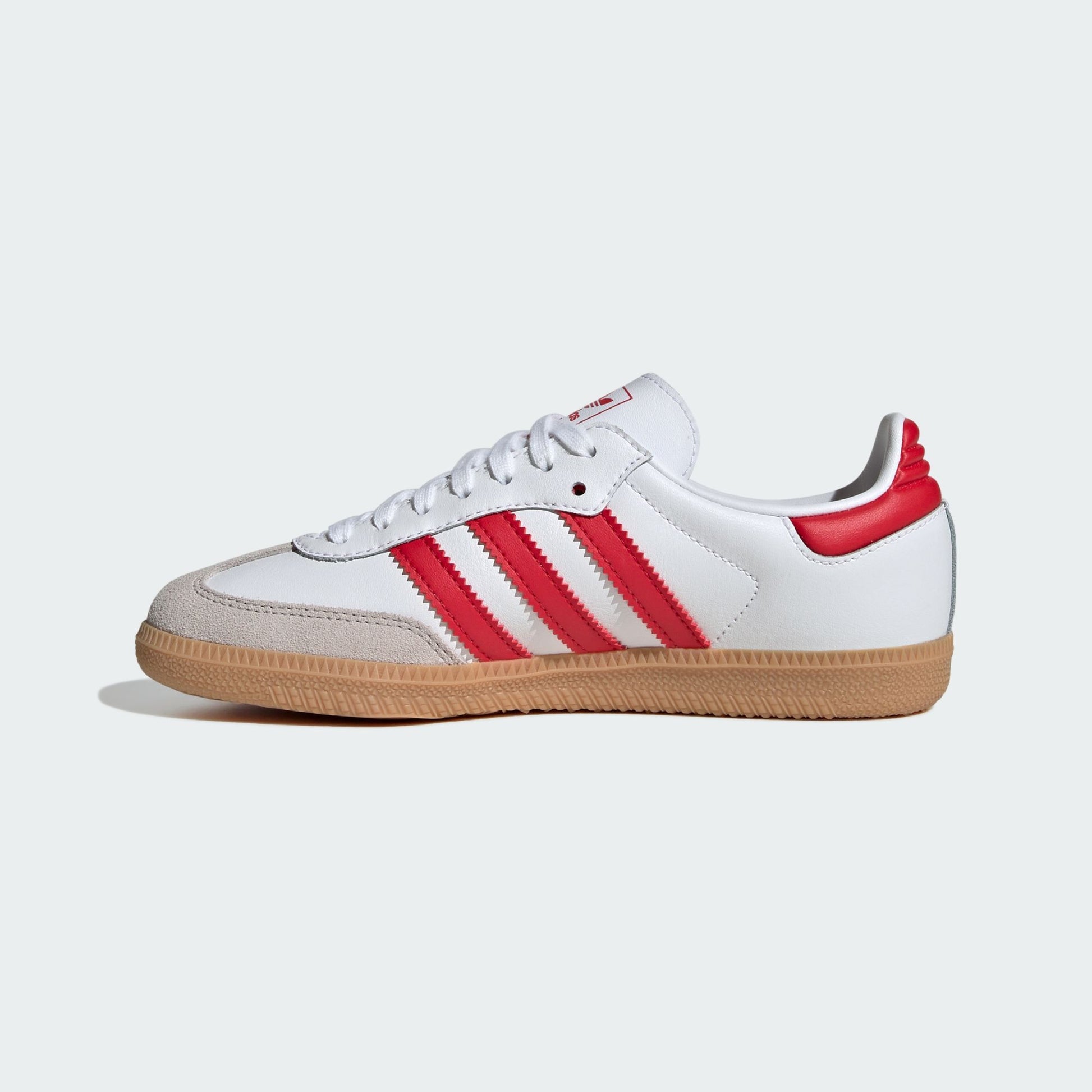 adidas Samba OG Cloud White Better Scarlet Gum (GS)