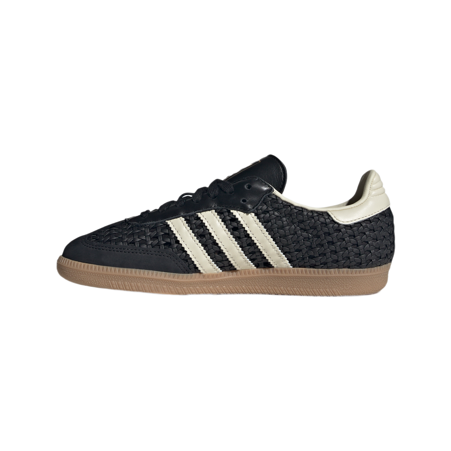 adidas Samba OG Basketweave Black Cream White (Women's)