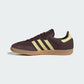 adidas Samba OG Shadow Brown Powder Yellow (Women's)