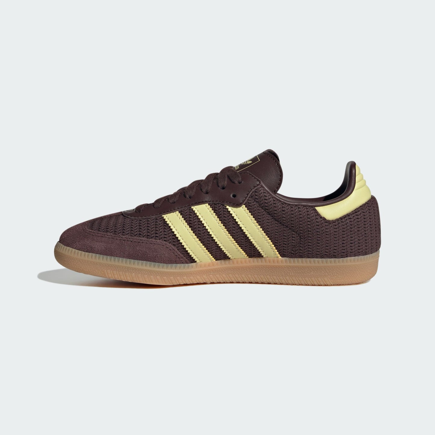 adidas Samba OG Shadow Brown Powder Yellow (Women's)