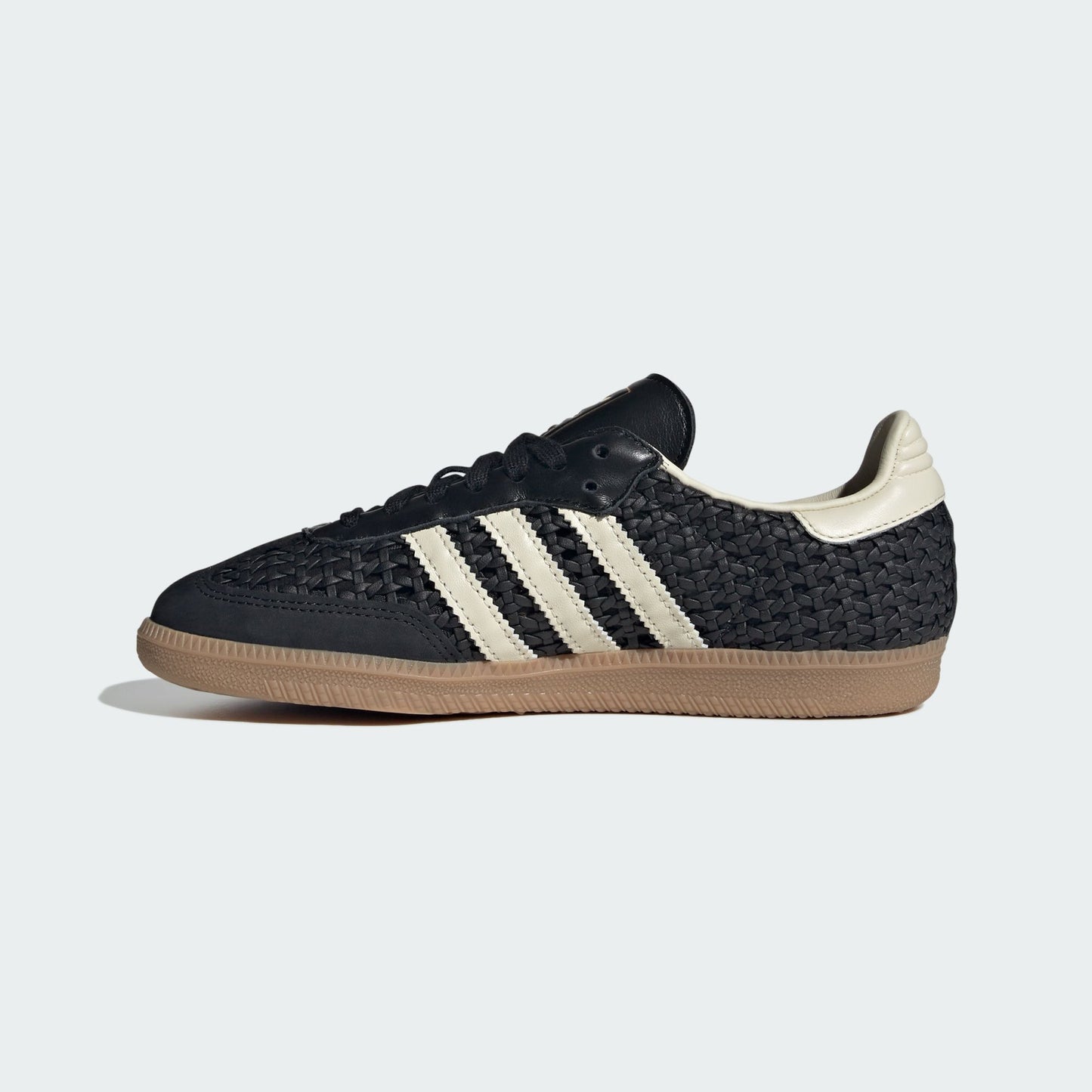 adidas Samba OG Basketweave Black Cream White (Women's)