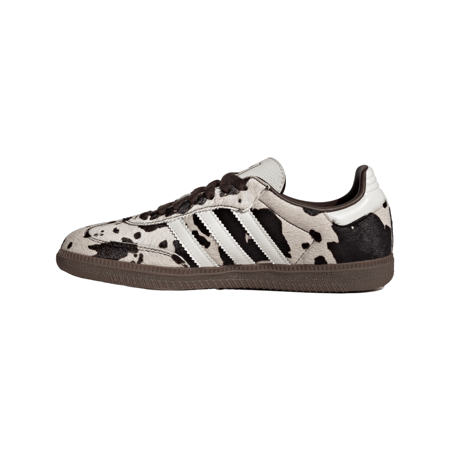 adidas Samba OG Cow Print Dark Brown White (Women's)