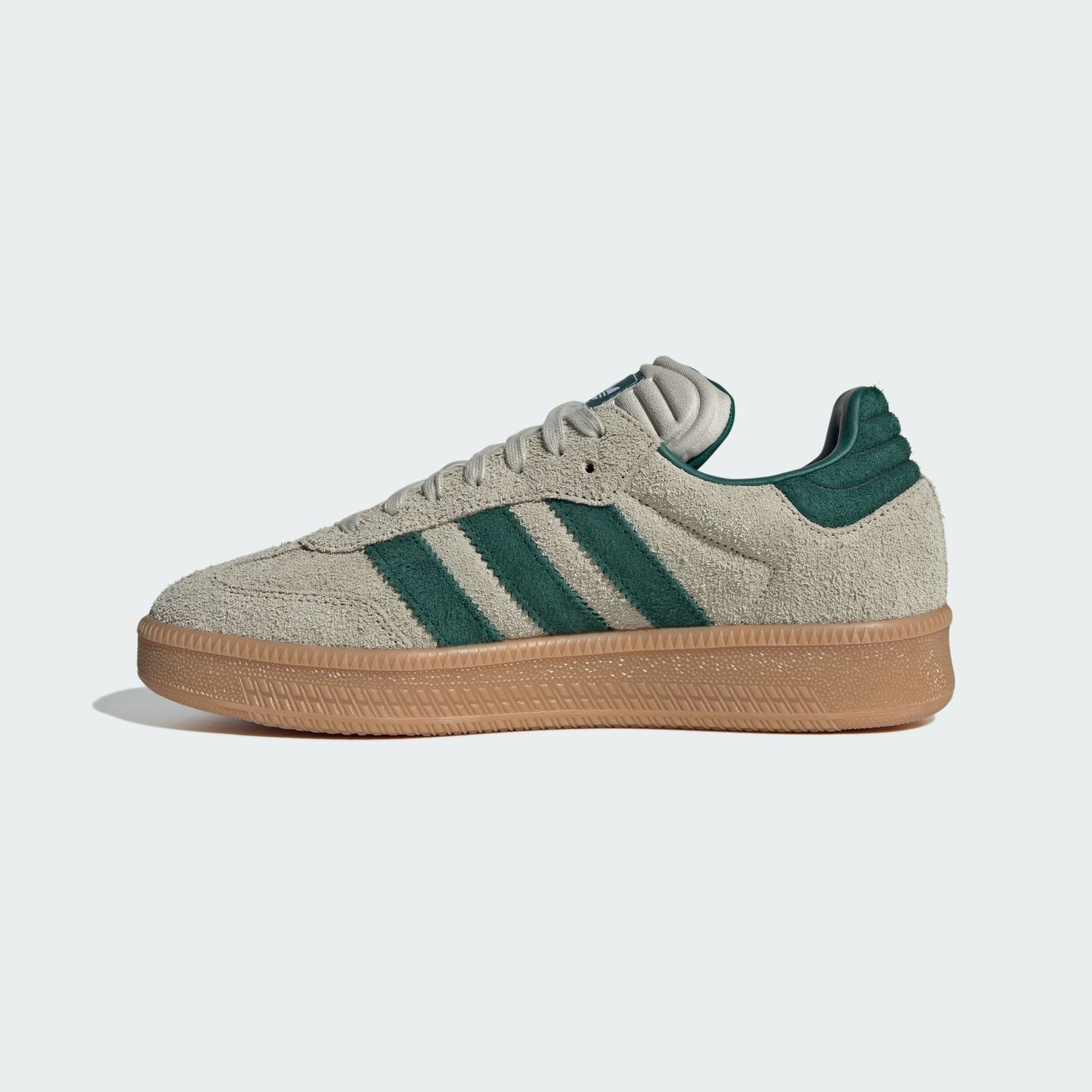 adidas Samba XLG Putty Grey Collegiate Green