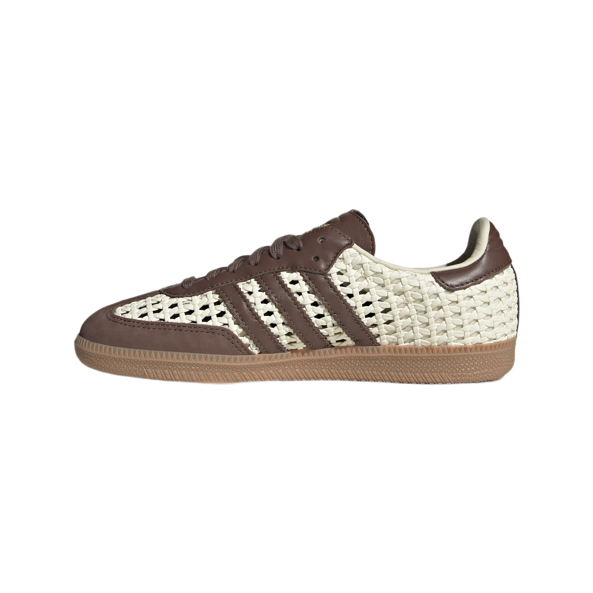 adidas Samba OG Basketweave Cream White Earth Strata (Women's)