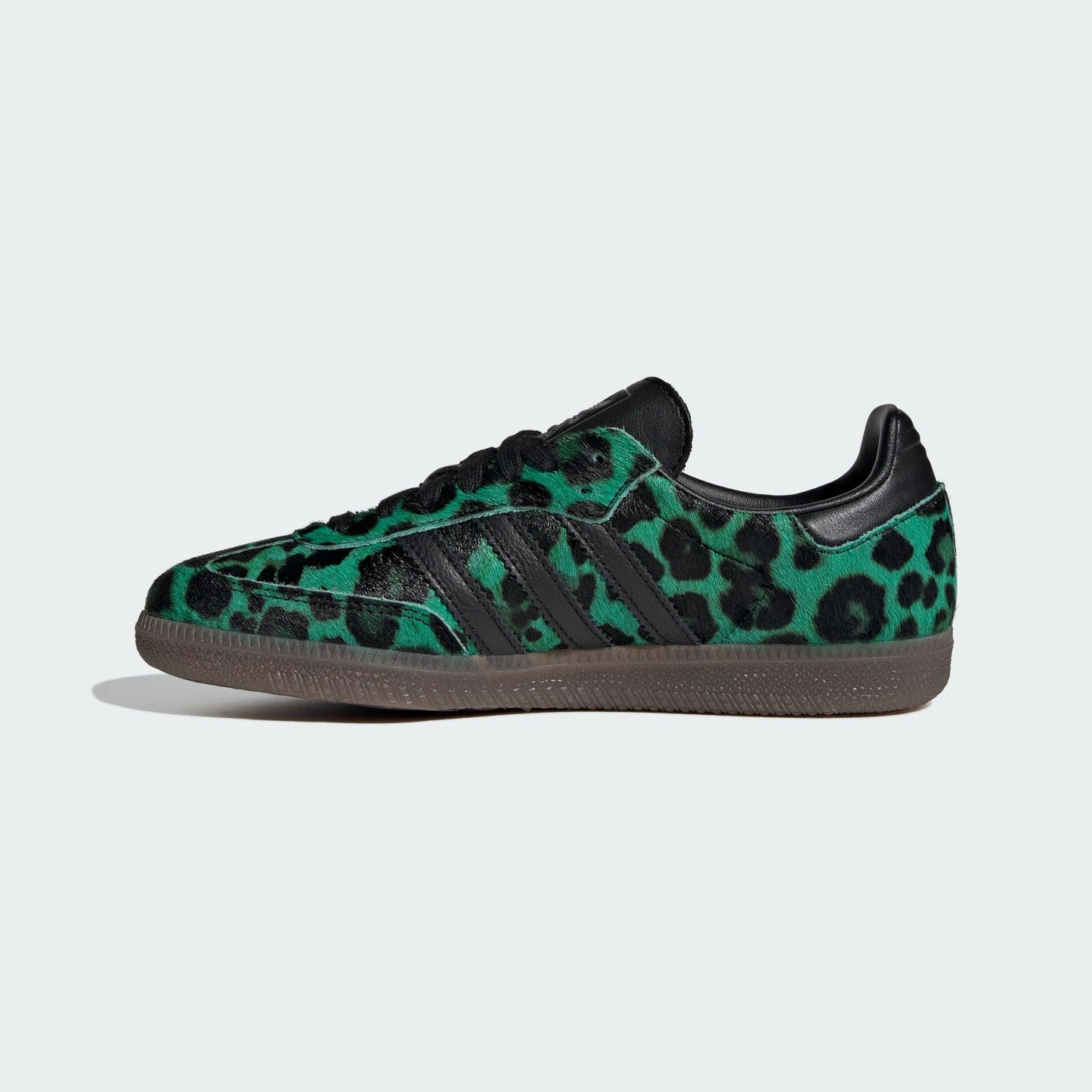 adidas Samba Semi Screaming Green Core Black Gold Metallic (Women's)