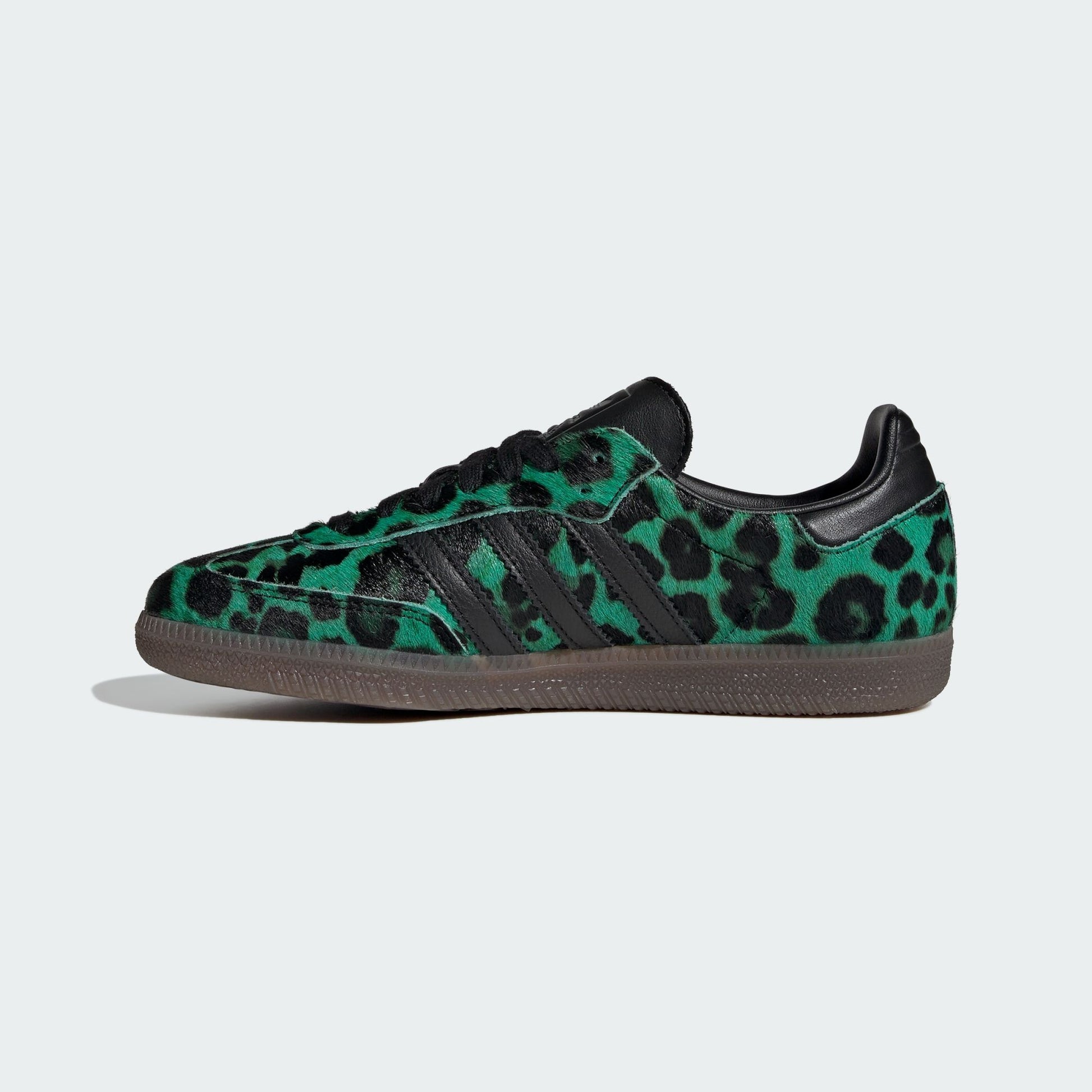 adidas Samba Semi Screaming Green Core Black Gold Metallic (Women's)