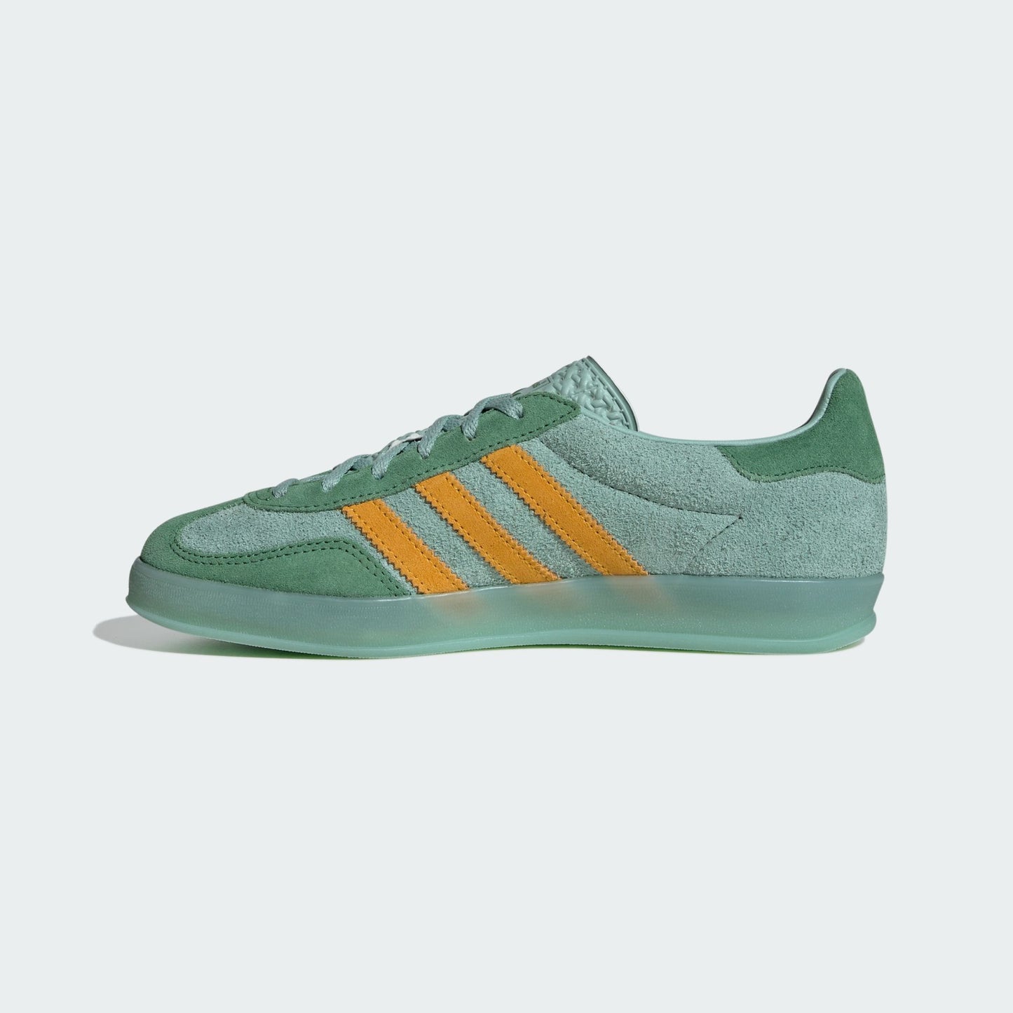 adidas Gazelle Indoor Hazy Green Crew Yellow (Women's)