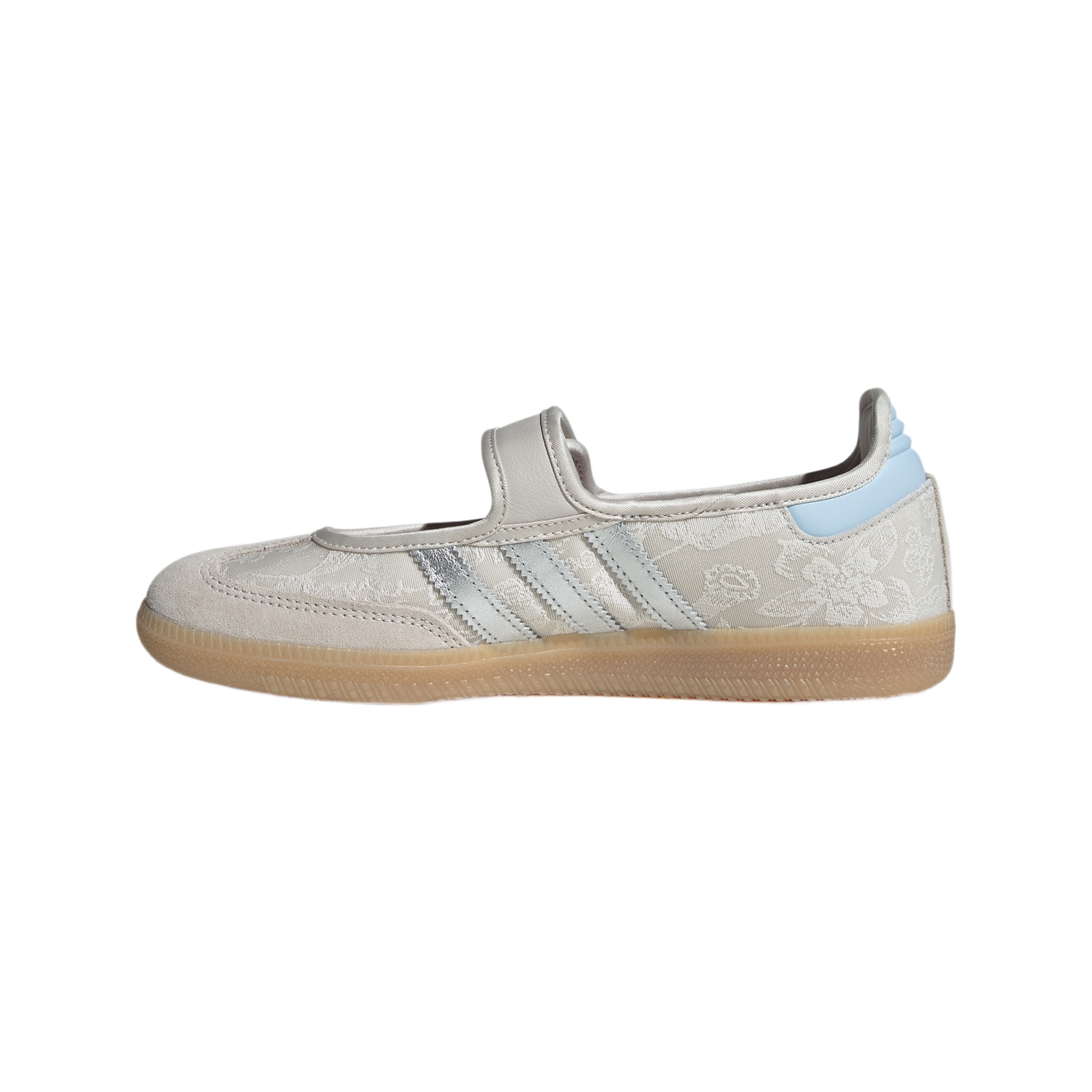 adidas Liberty London Samba Jane Chalk Pearl Silver Metallic Chalk White (Women's)