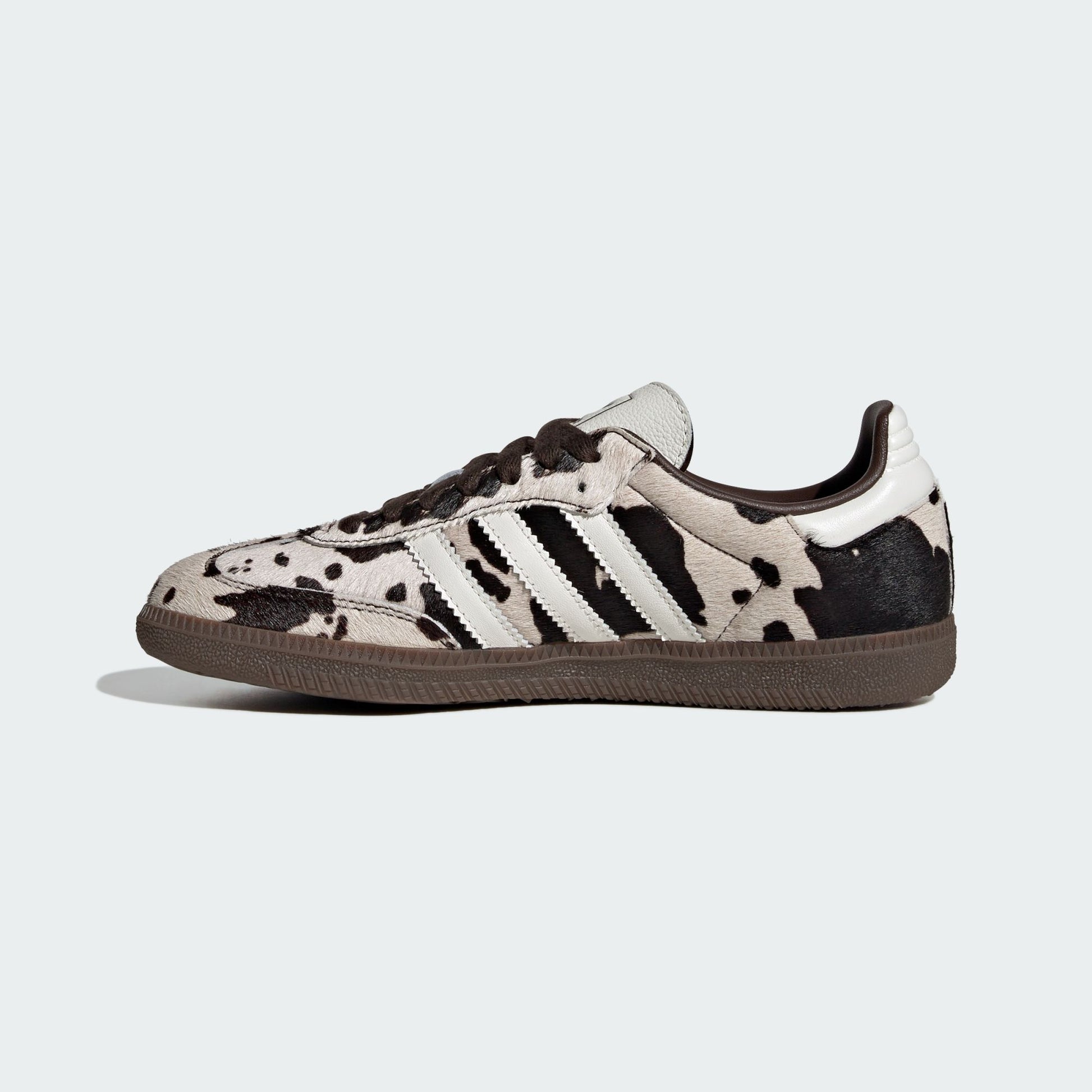 adidas Samba OG Cow Print Dark Brown White (Women's)