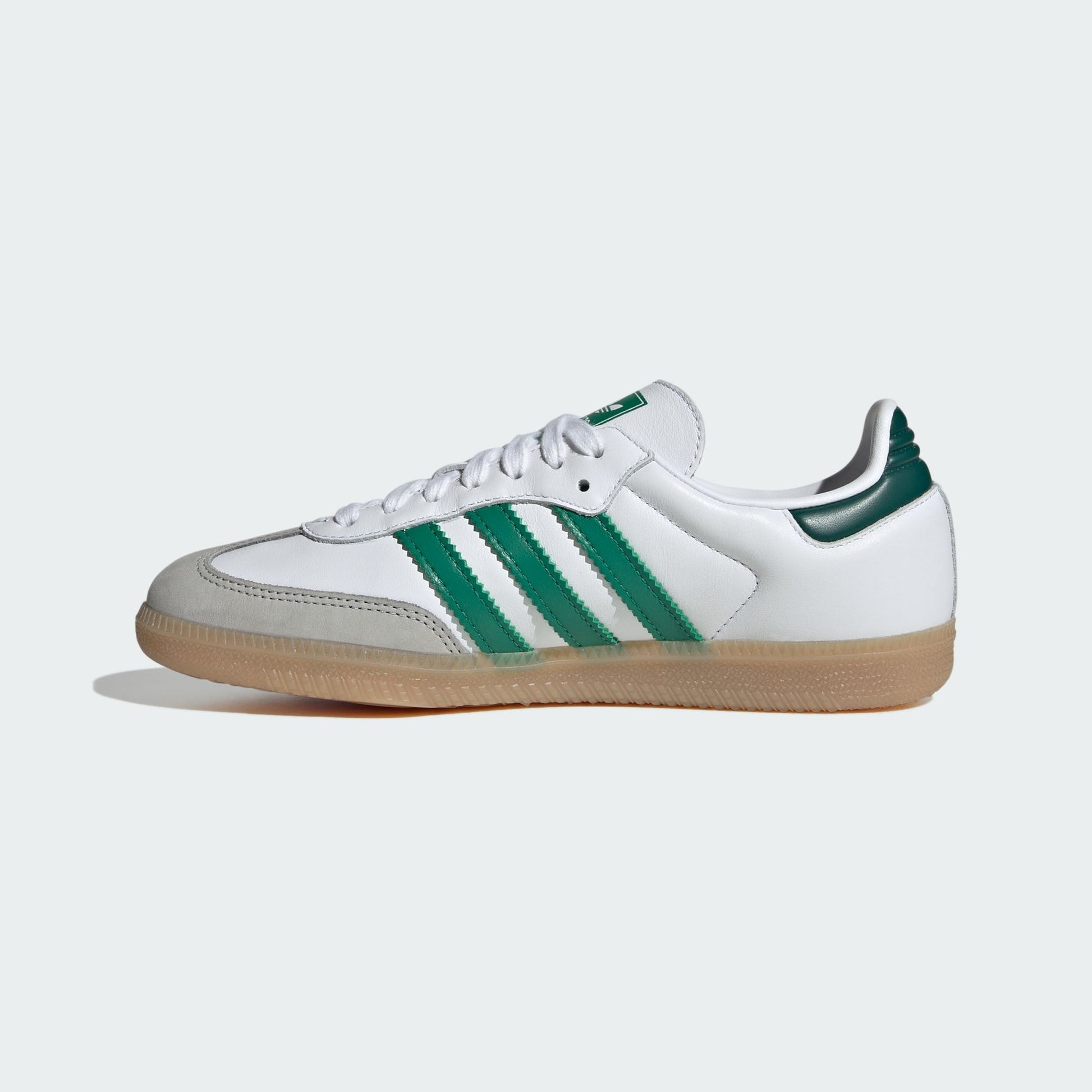 adidas Samba OG White Bold Green Collegiate Green (Women's)