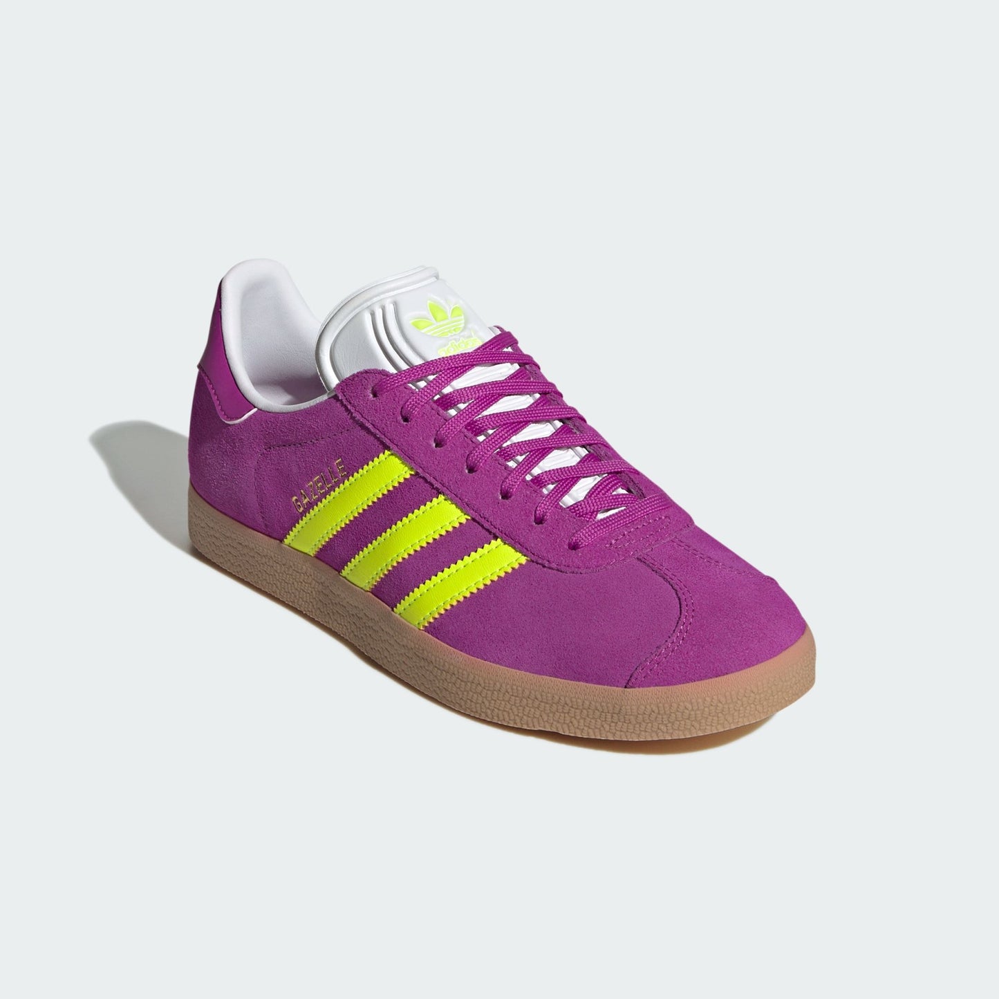 adidas Gazelle Purple Burst Solar Yellow (Women's)