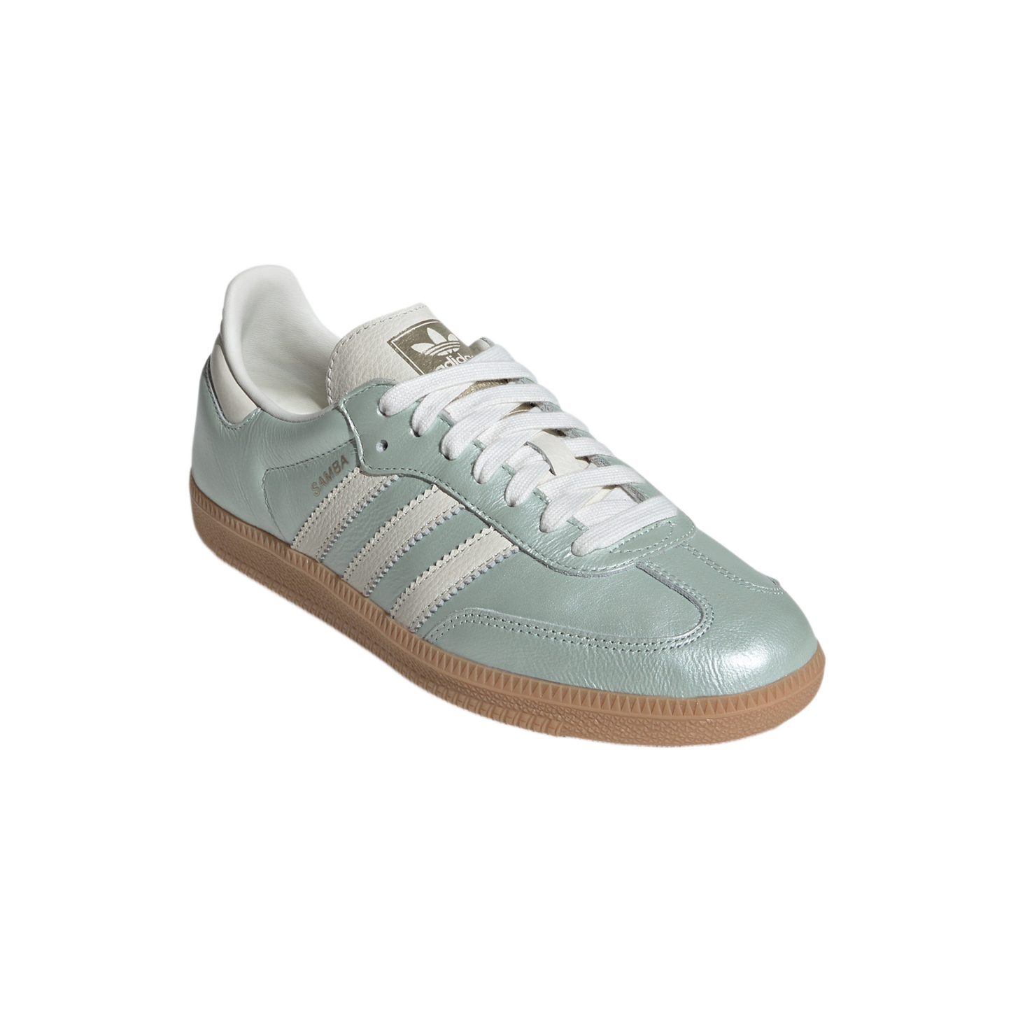 adidas Samba OG Linen Green Metallic (Women's)