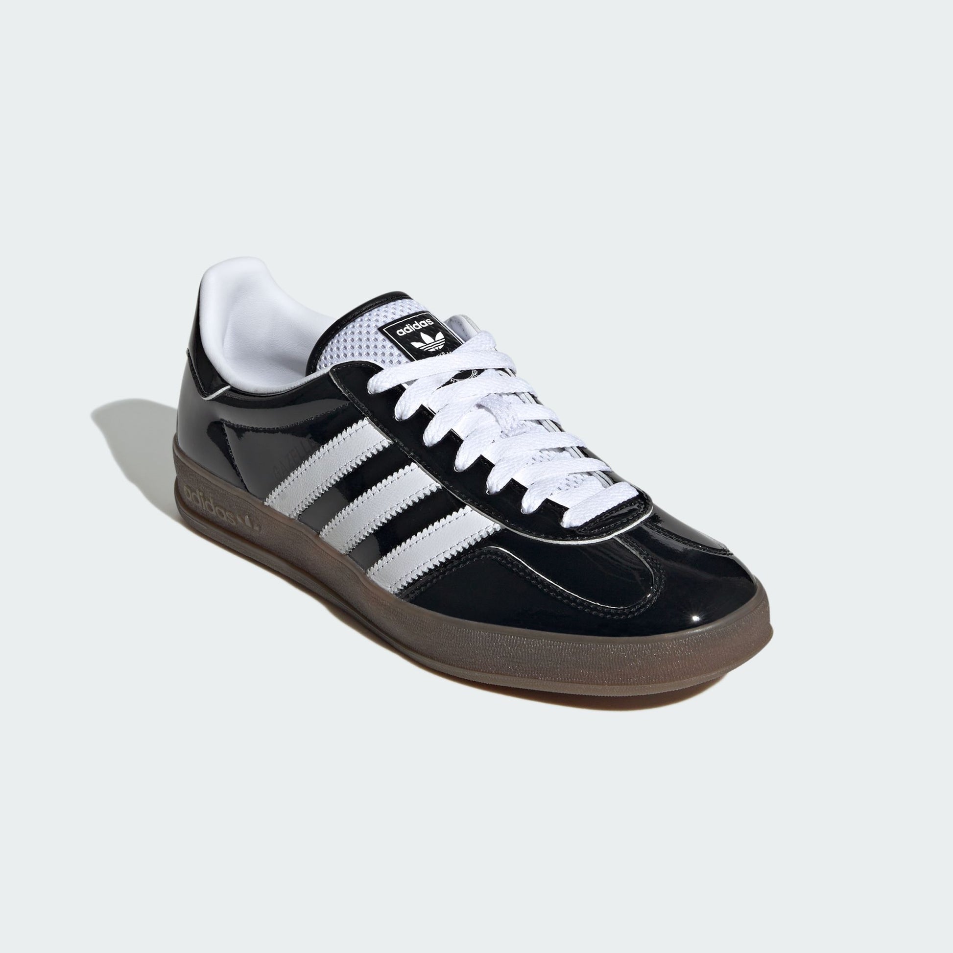 adidas Gazelle Indoor Core Black Patent Leather
