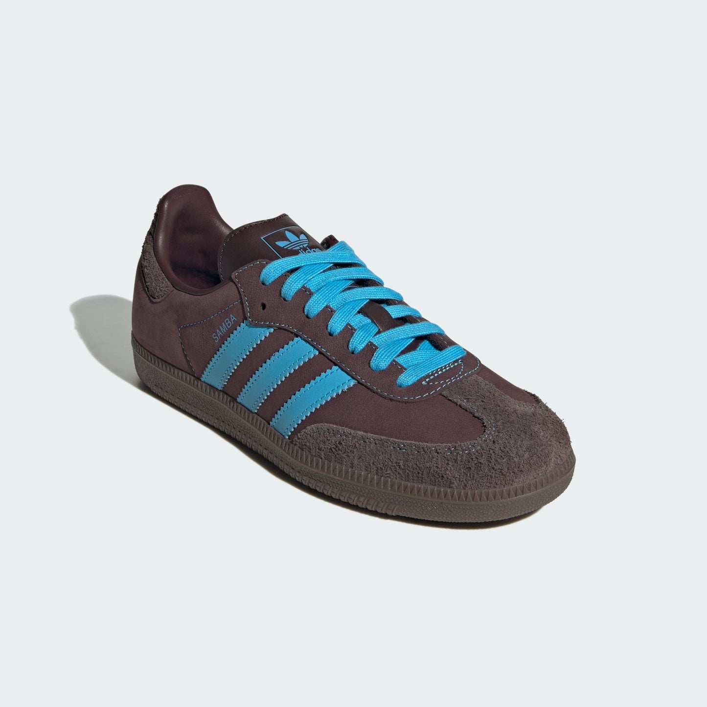 adidas Samba OG Shadow Brown Sky Rush (Women's)