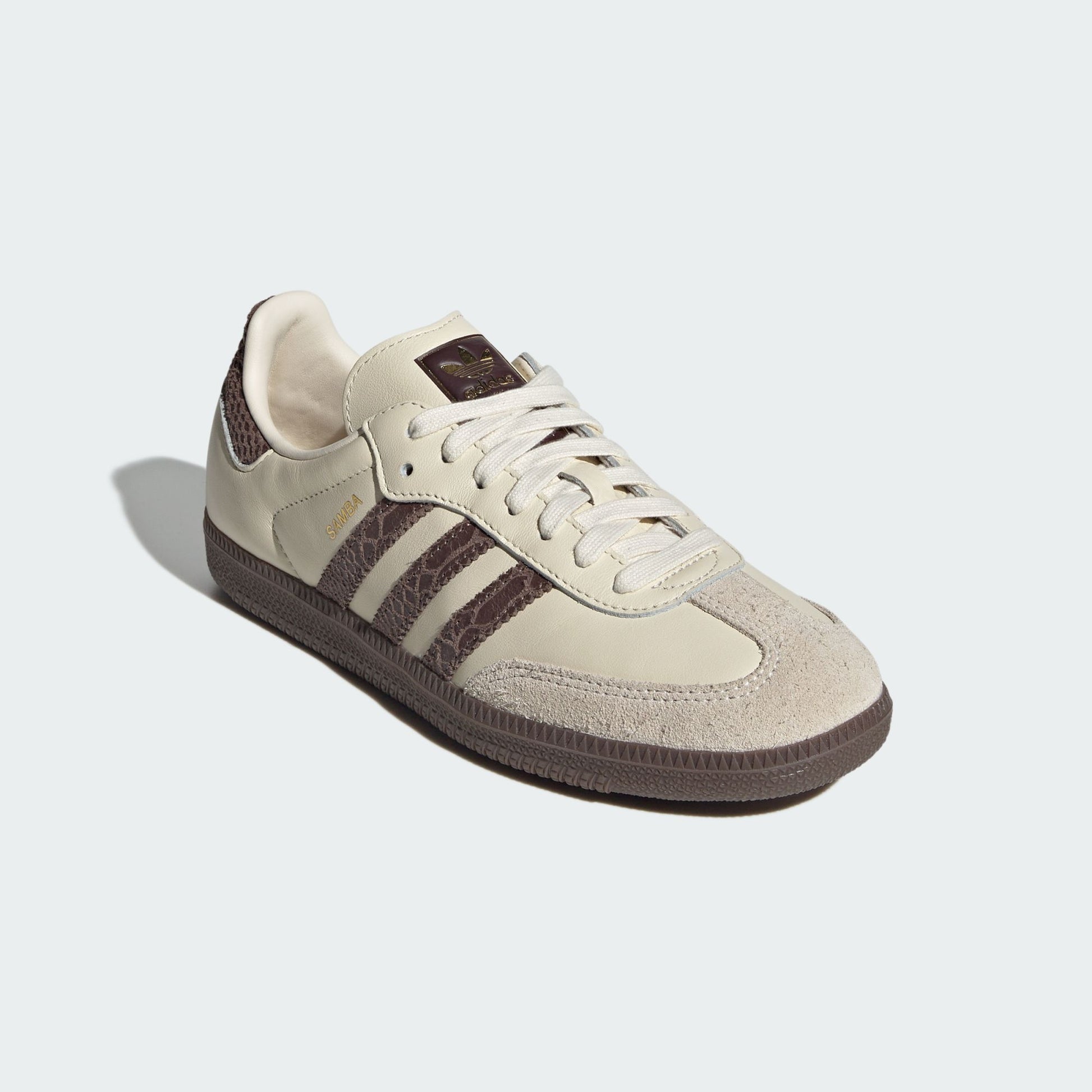 adidas Samba OG Cream Earth Strata Maroon (Women's)