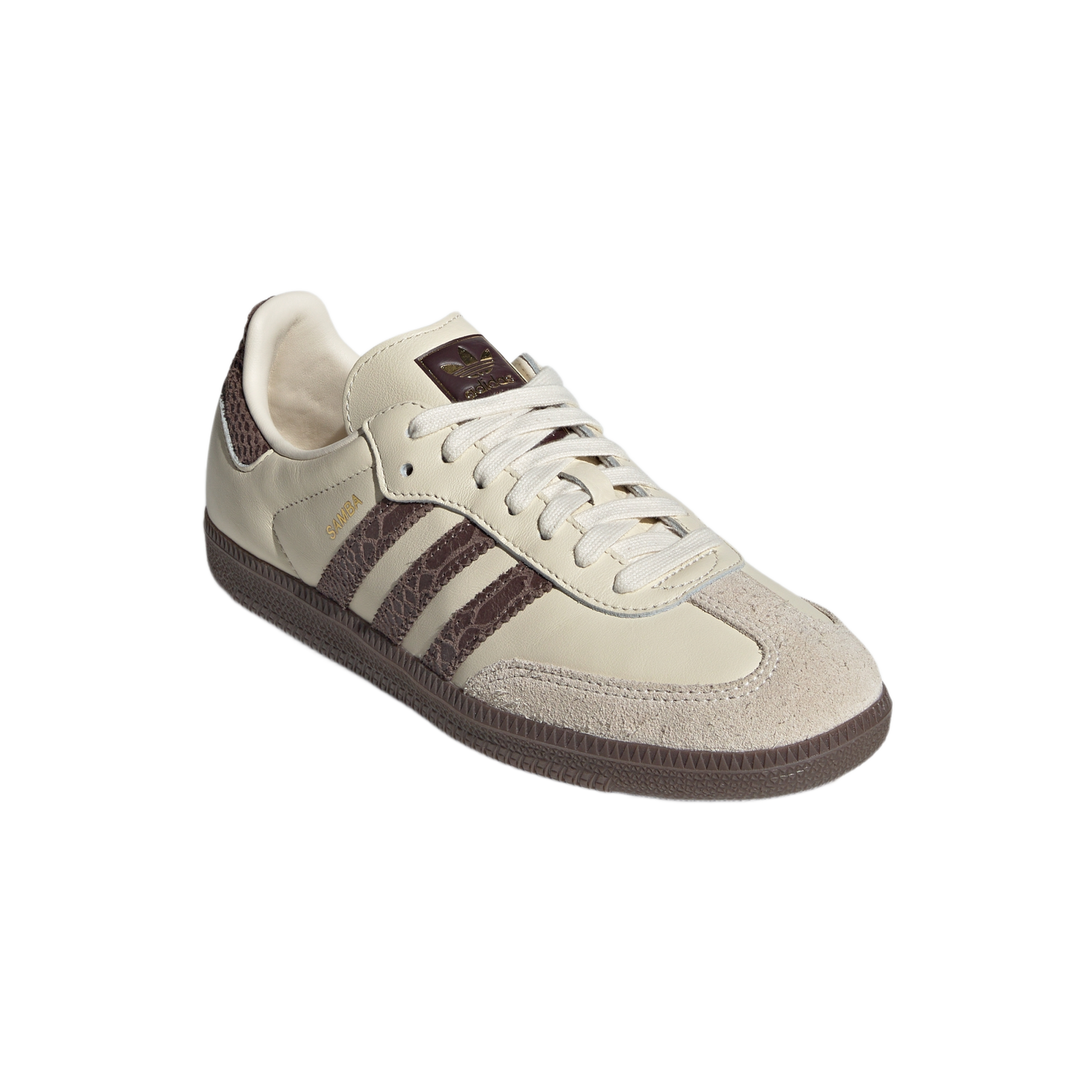adidas Samba OG Cream Earth Strata Maroon (Women's)