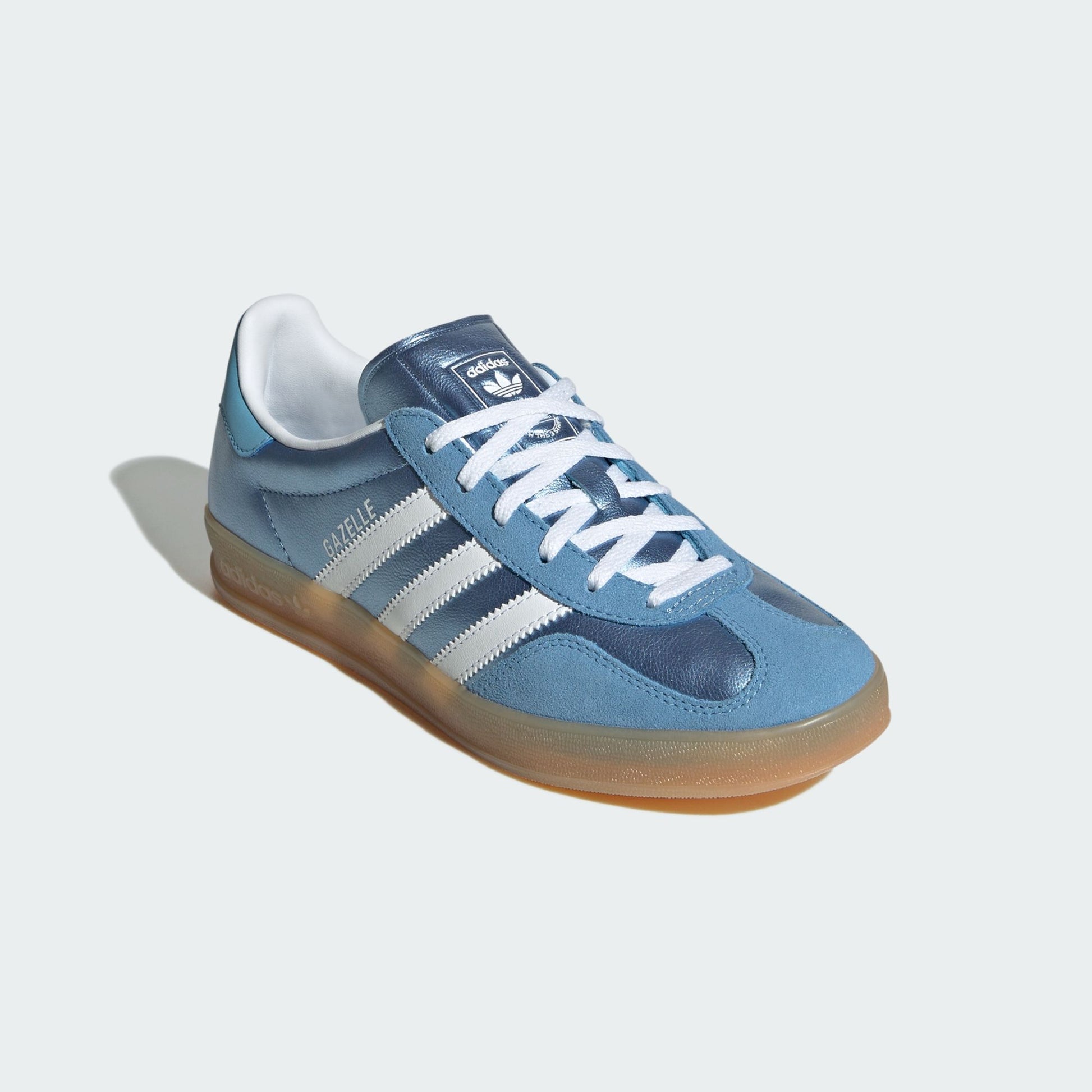 adidas Gazelle Indoor Blue Cloud White Gum (Women's)
