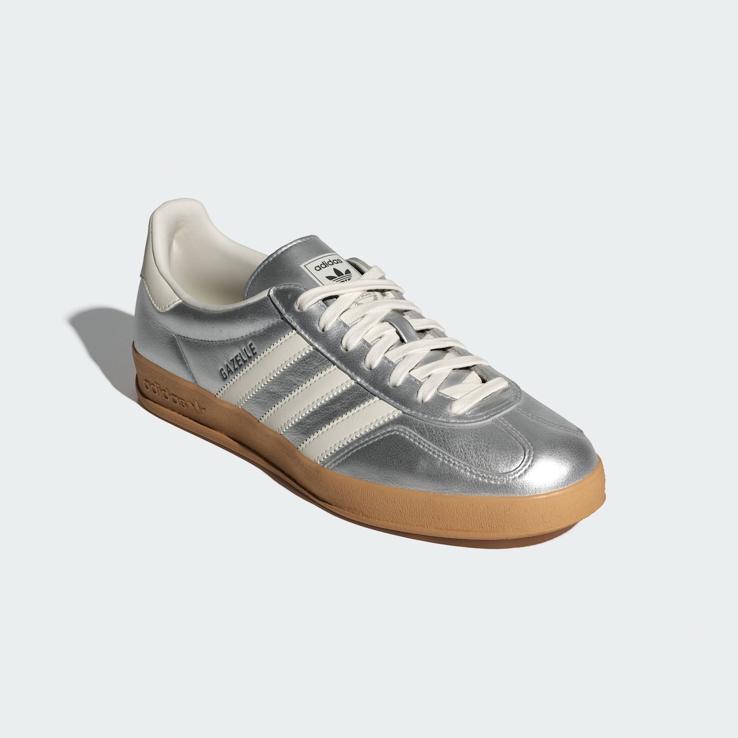 adidas Gazelle Indoor Silver Metallic Core White