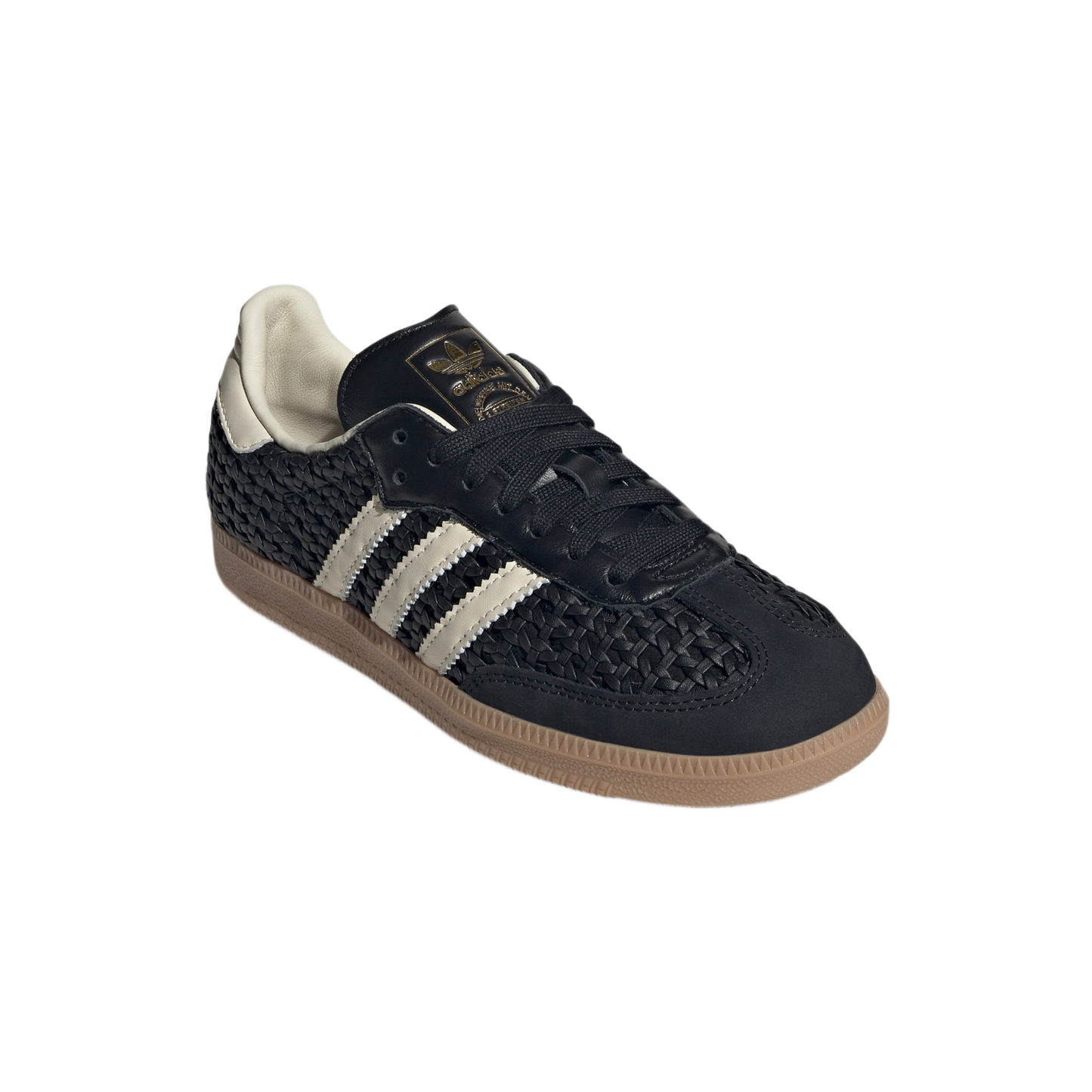 adidas Samba OG Basketweave Black Cream White (Women's)