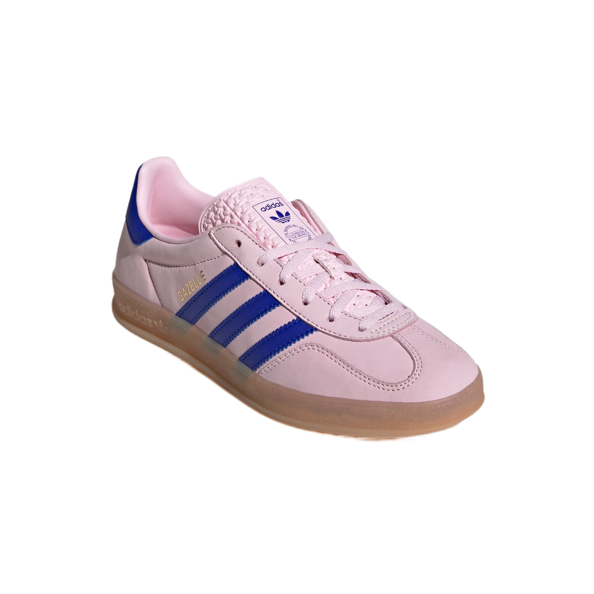 adidas Gazelle Indoor Clear Pink Lucid Blue (Women's)