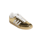 adidas Samba OG Gold Metallic Cracked Leather (Women's)