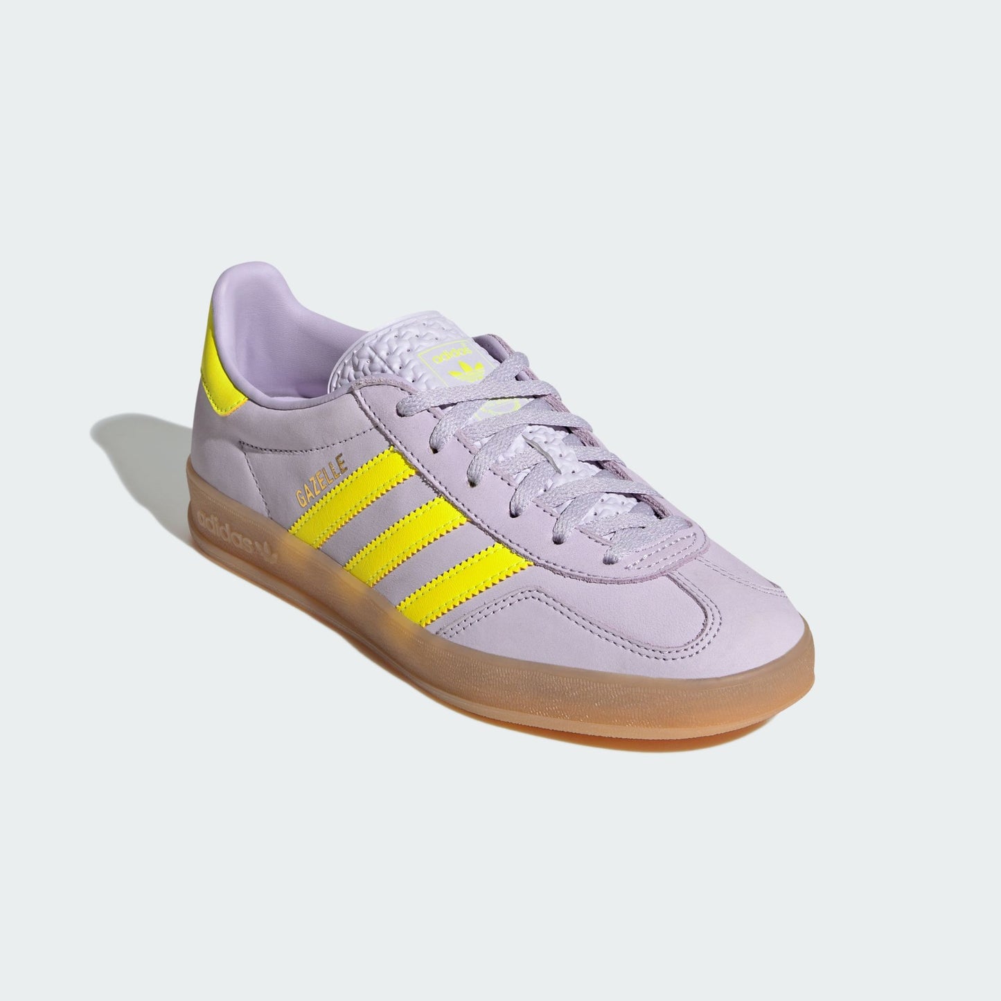 adidas Gazelle Indoor Silver Dawn Solar Yellow (Women's)