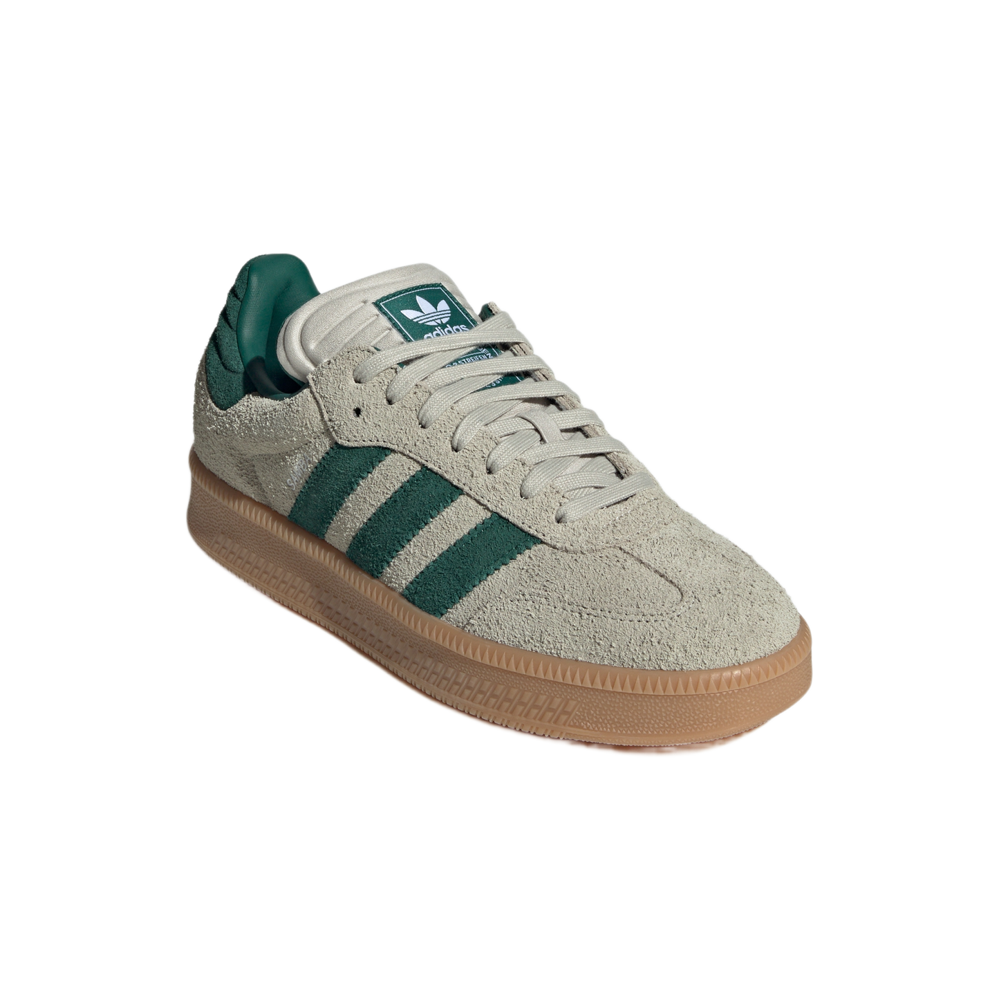 adidas Samba XLG Putty Grey Collegiate Green