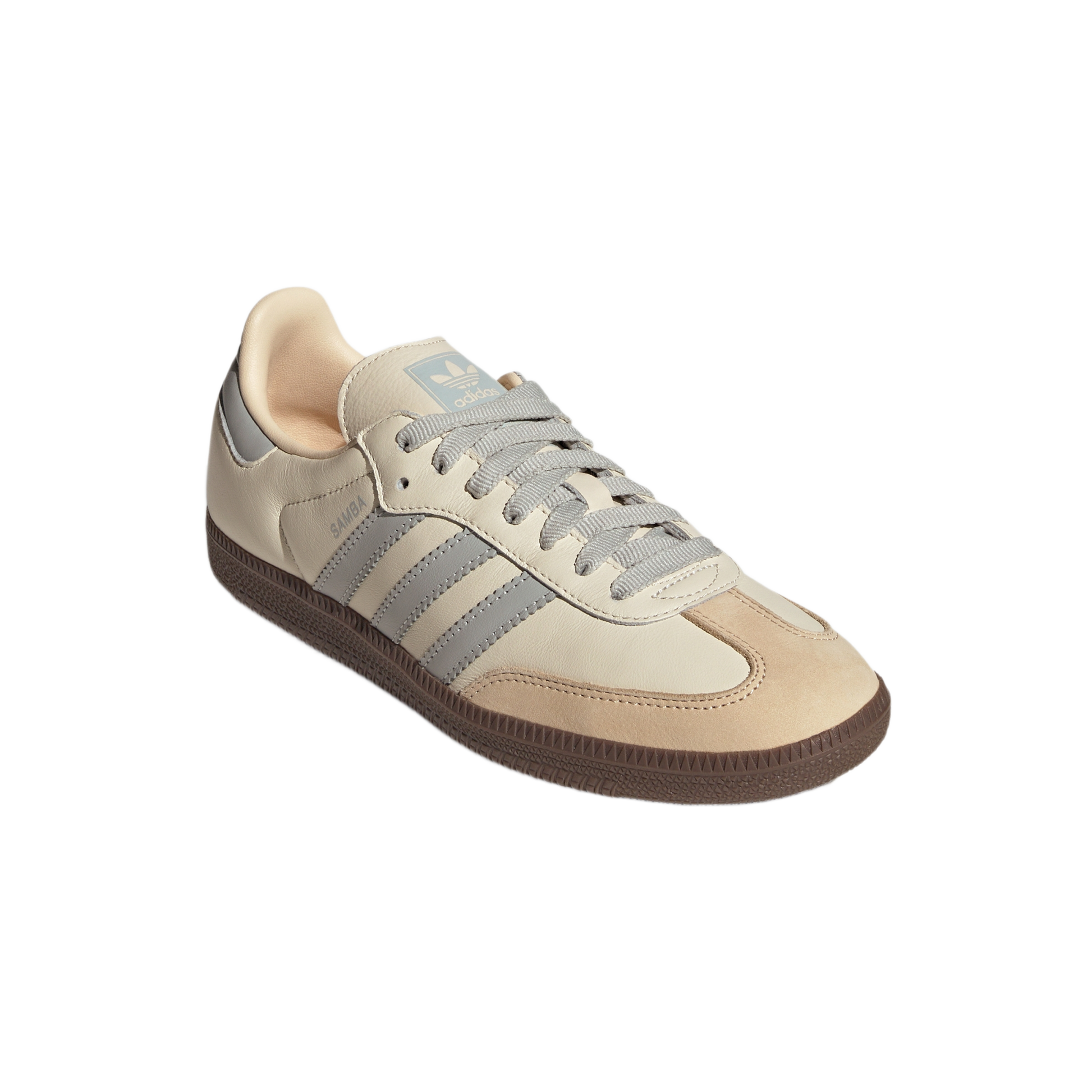 adidas Samba OG Cream White Wonder Silver (Women's)