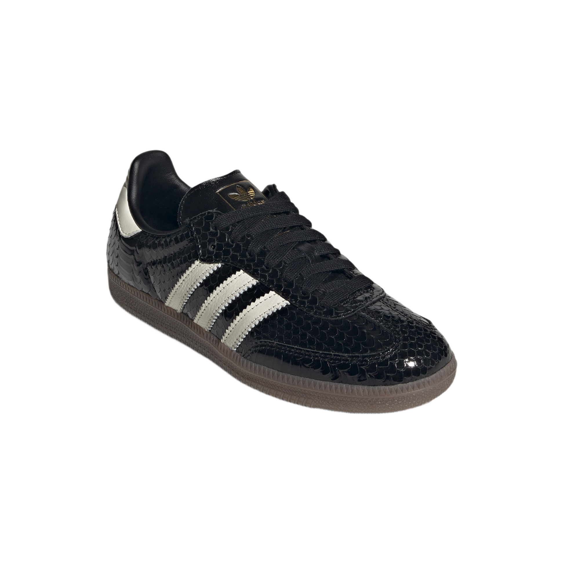 adidas Samba OG Patent Snakeskin Black Off White (Women's)