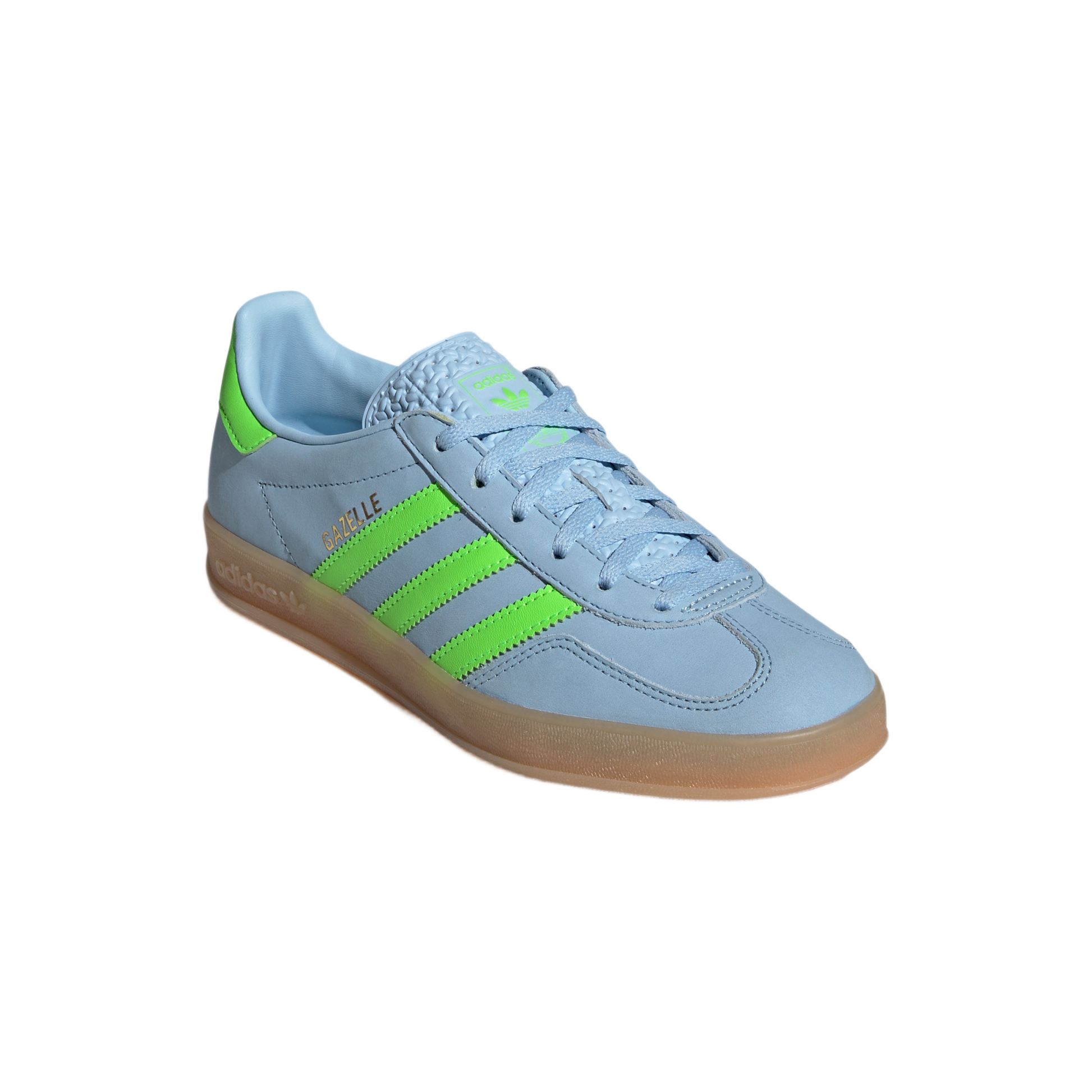 adidas Gazelle Indoor Clear Sky Solar Green (Women's)