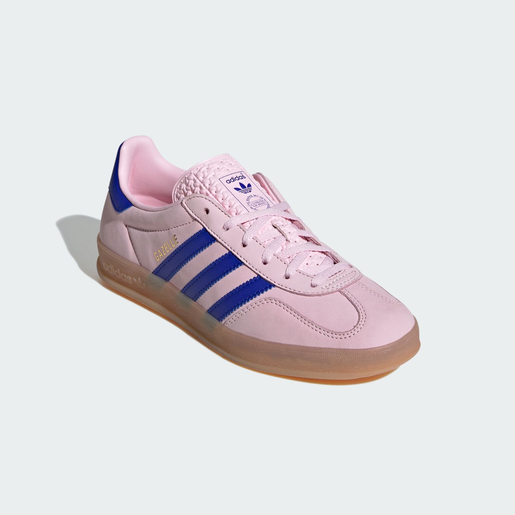adidas Gazelle Indoor Clear Pink Lucid Blue (Women's)