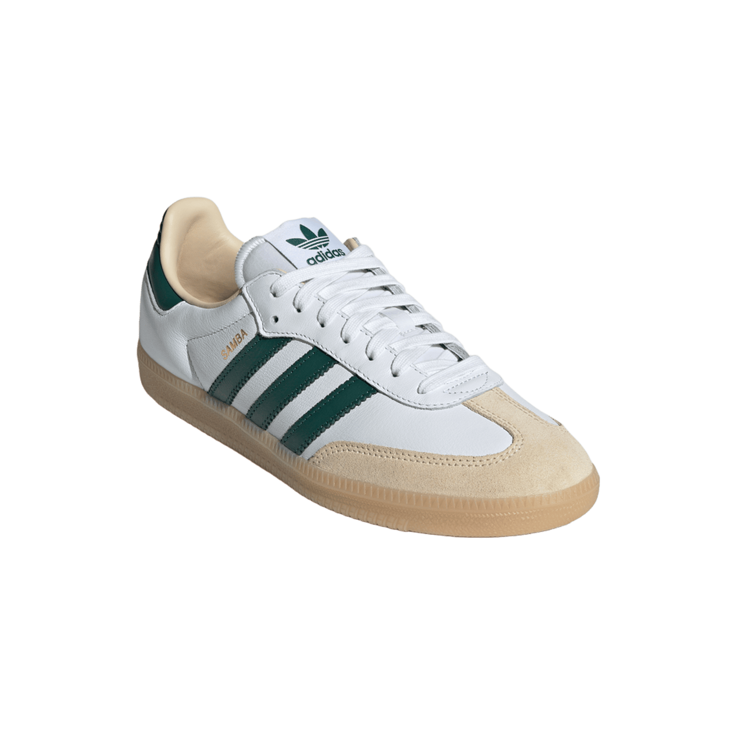 adidas Samba OG Cloud White Collegiate Green Gum