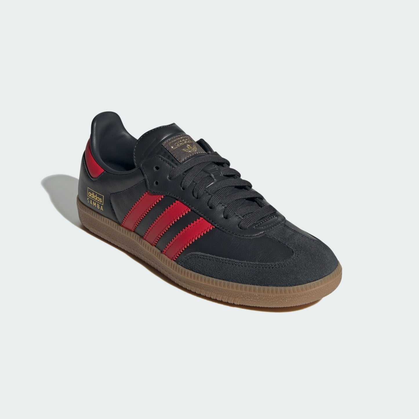 adidas Samba OG Carbon Better Scarlet