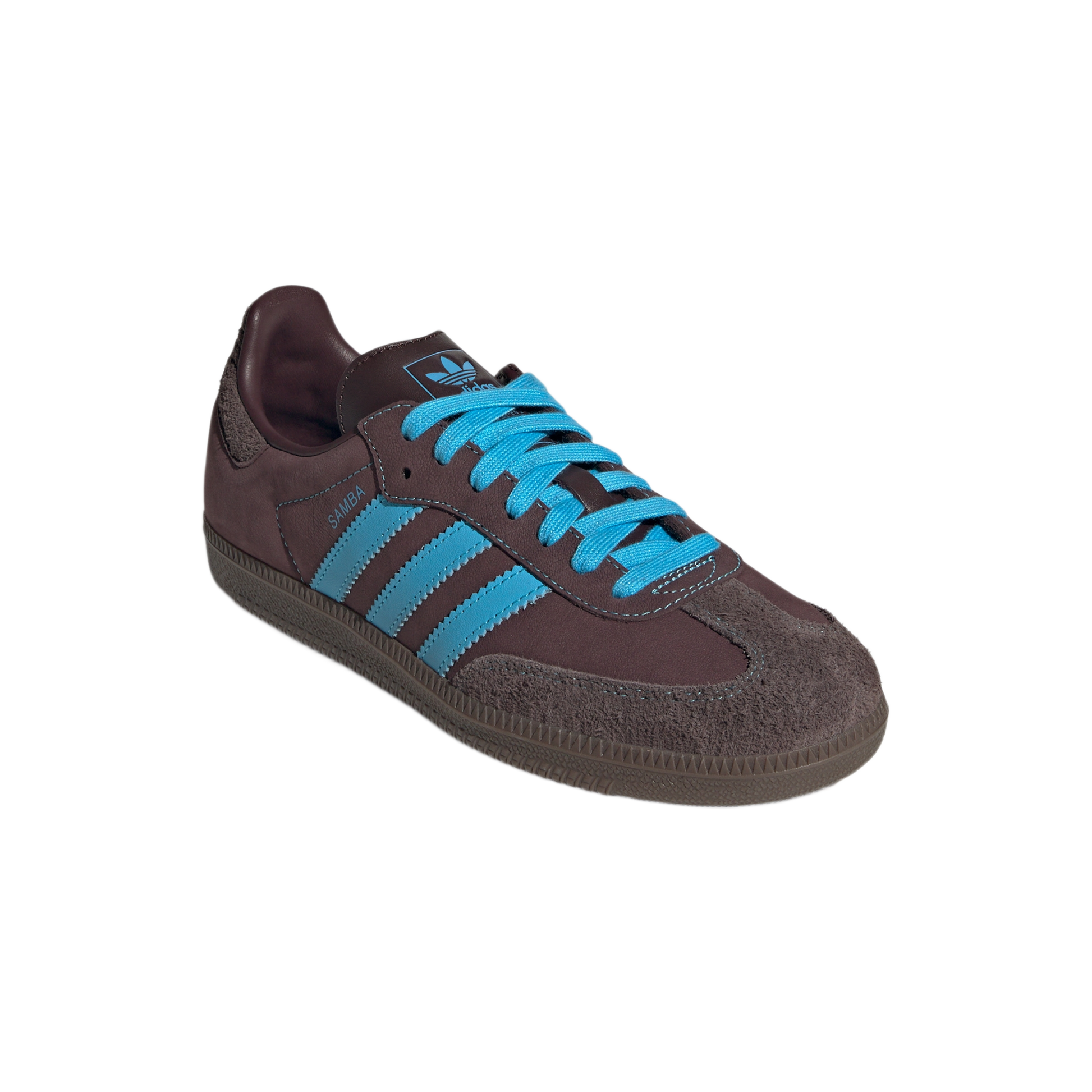 adidas Samba OG Shadow Brown Sky Rush (Women's)