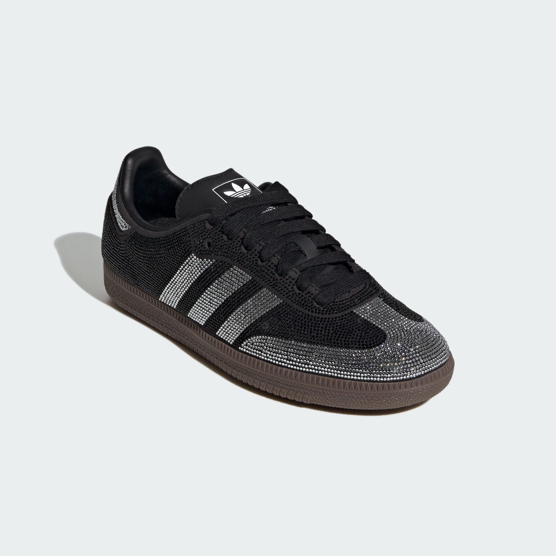adidas Samba OG Rhinestone Black Silver (Women's)