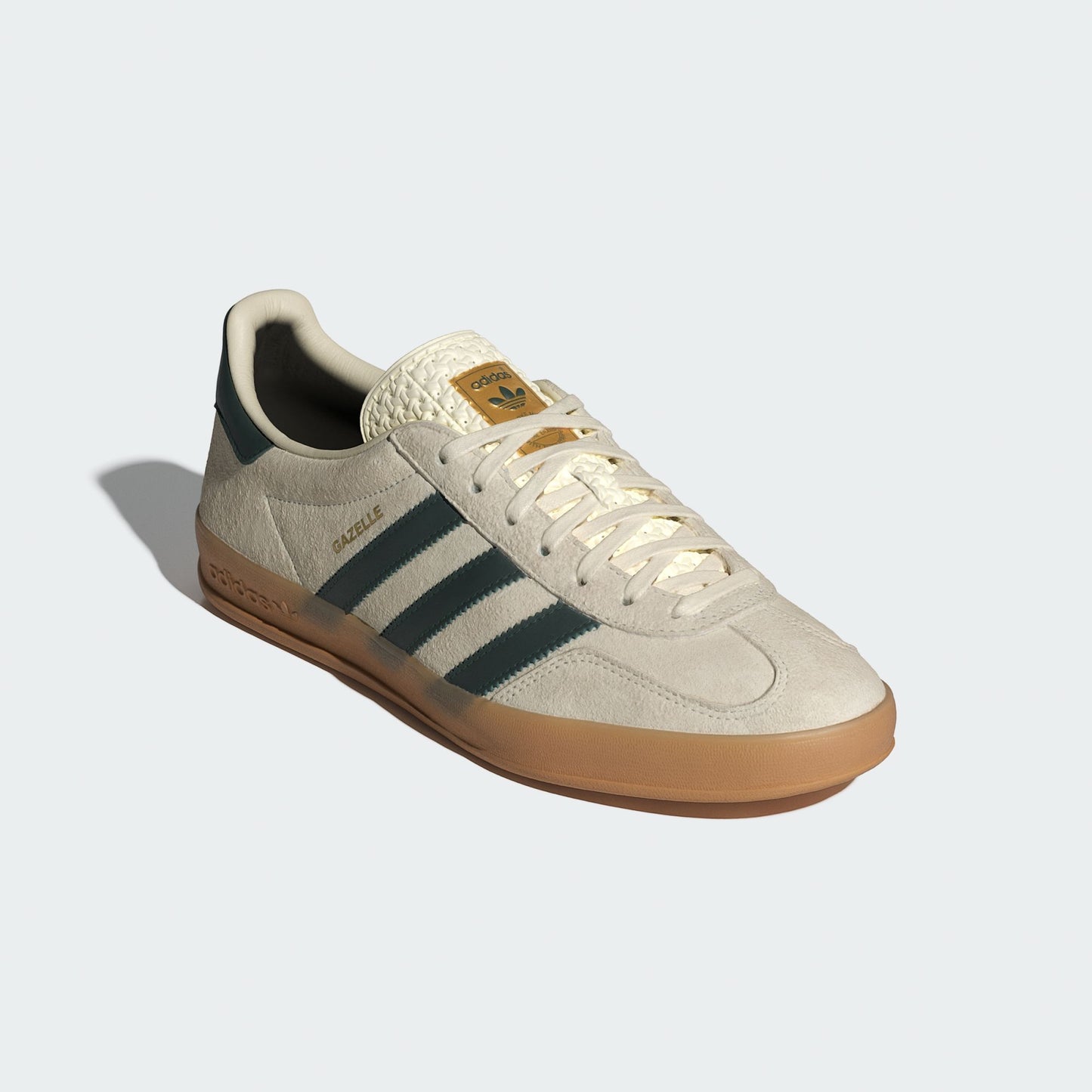 adidas Gazelle Indoor Cream White Collegiate Green Gum