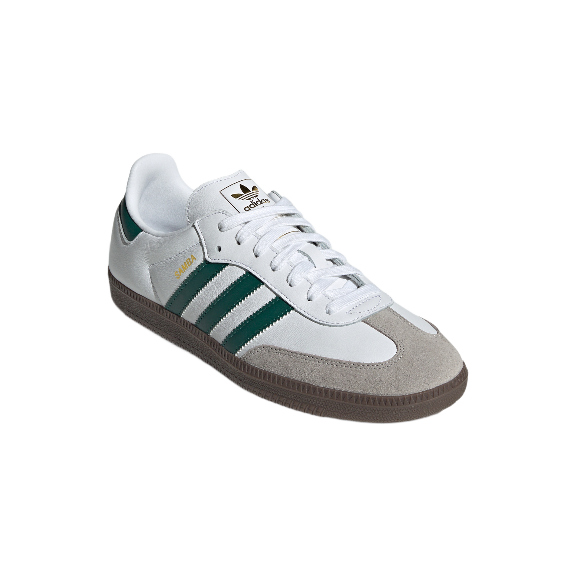 adidas Samba OG Cloud White Collegiate Green