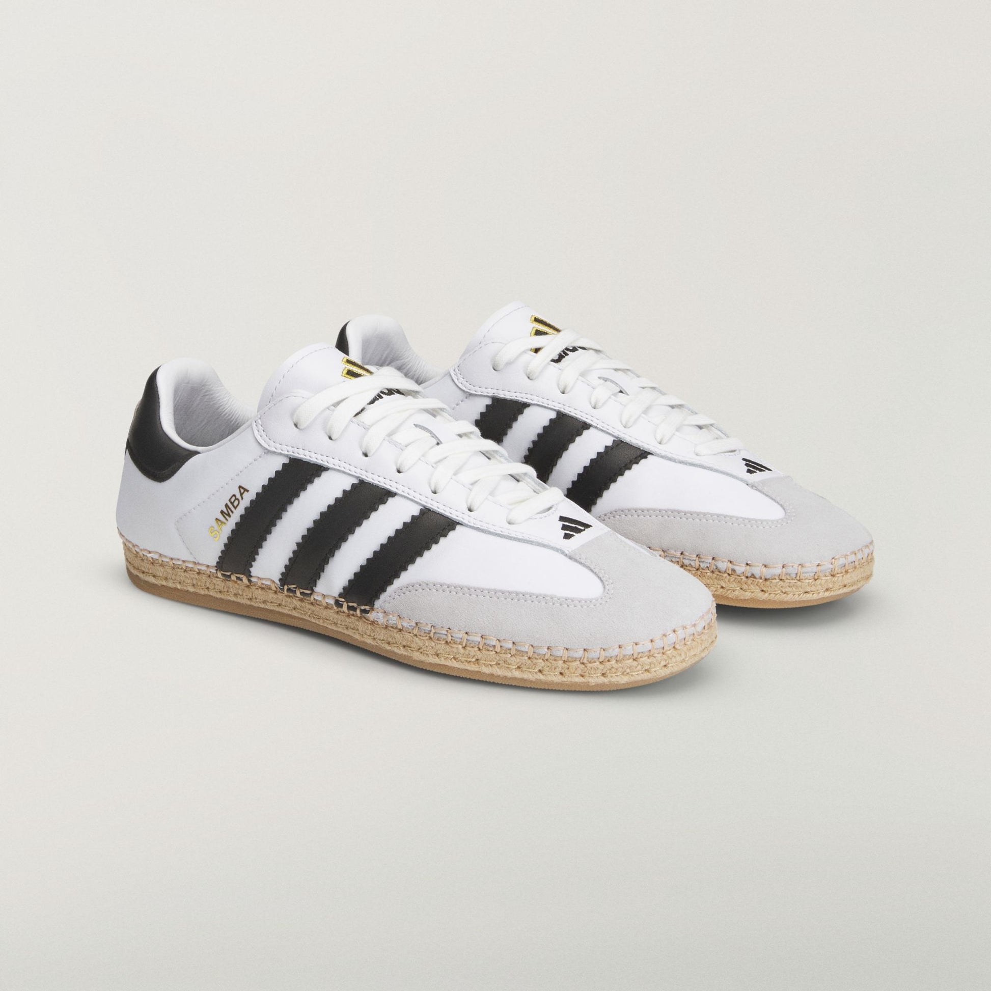 adidas Samba Espadrille CLOT By Edison Chen White Black