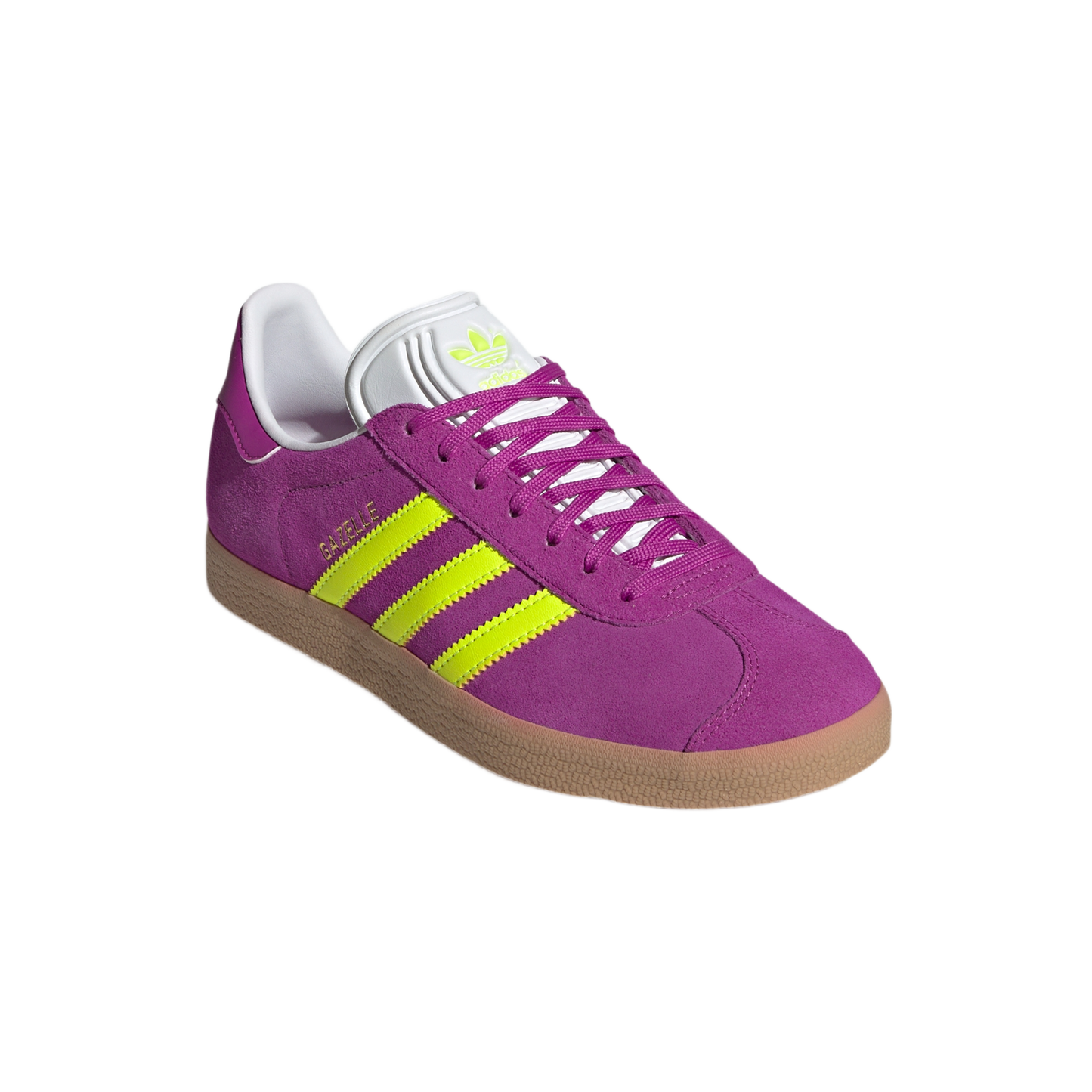 adidas Gazelle Purple Burst Solar Yellow (Women's)