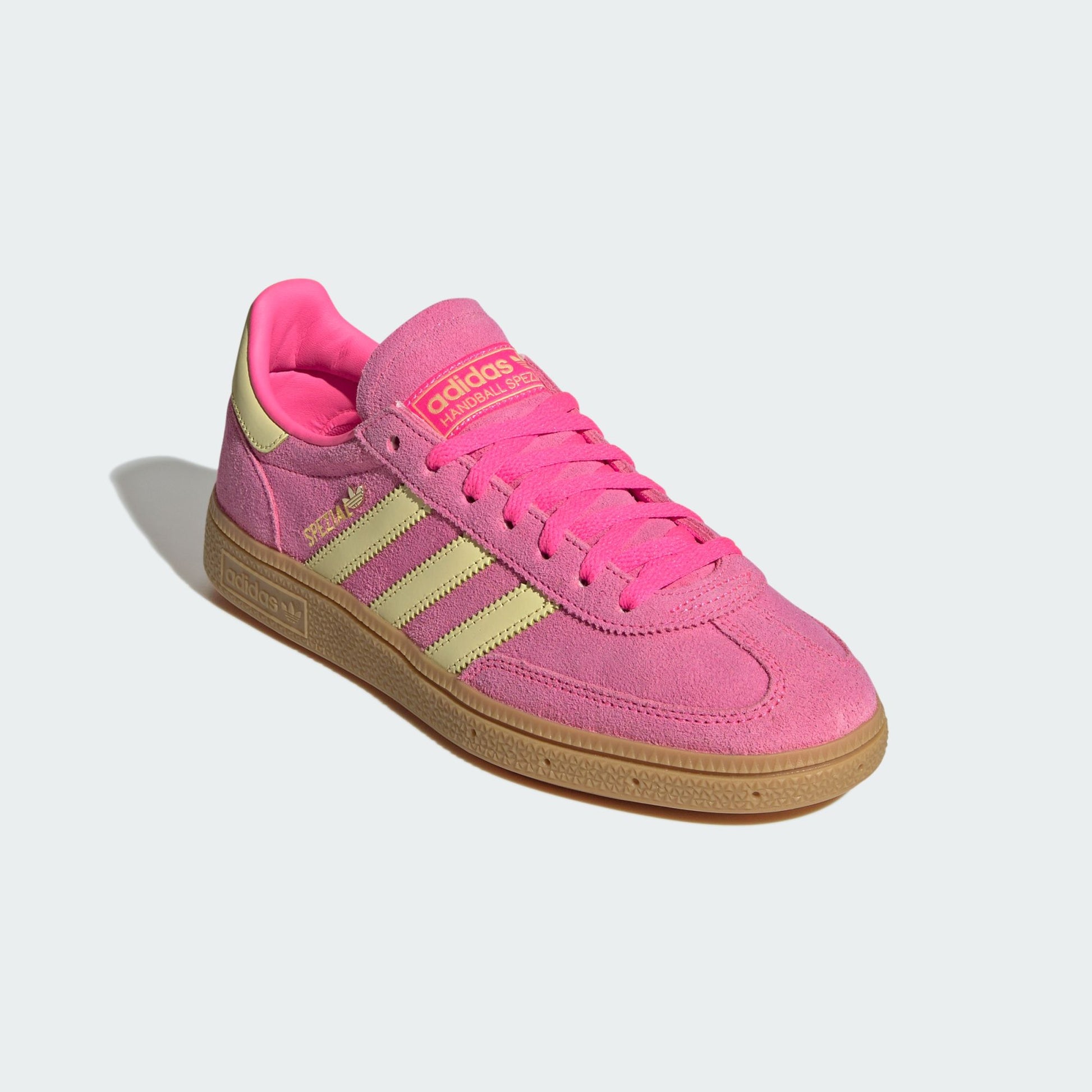 adidas Handball Spezial Lucid Pink Almost Yellow Gold (Women's)