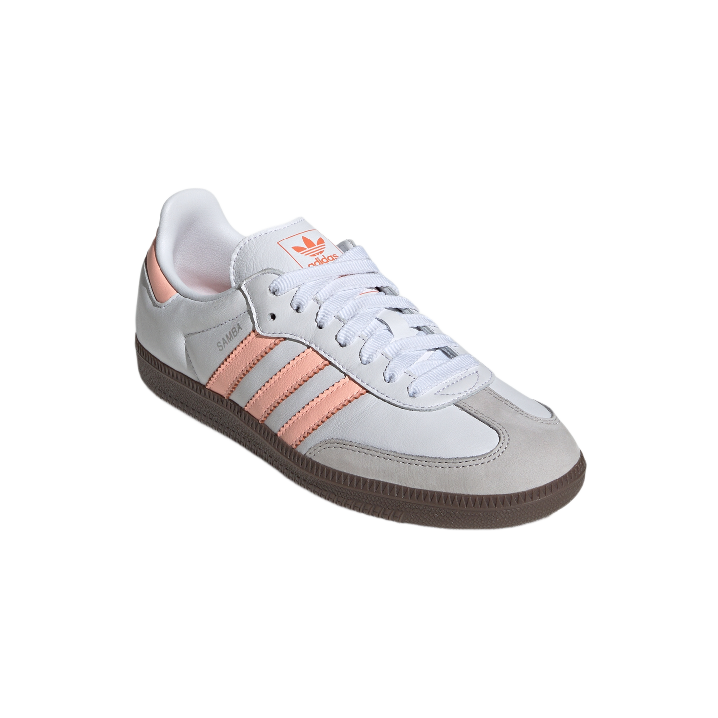 adidas Samba OG Cloud White Clear Orange Semi Coral (Women's)
