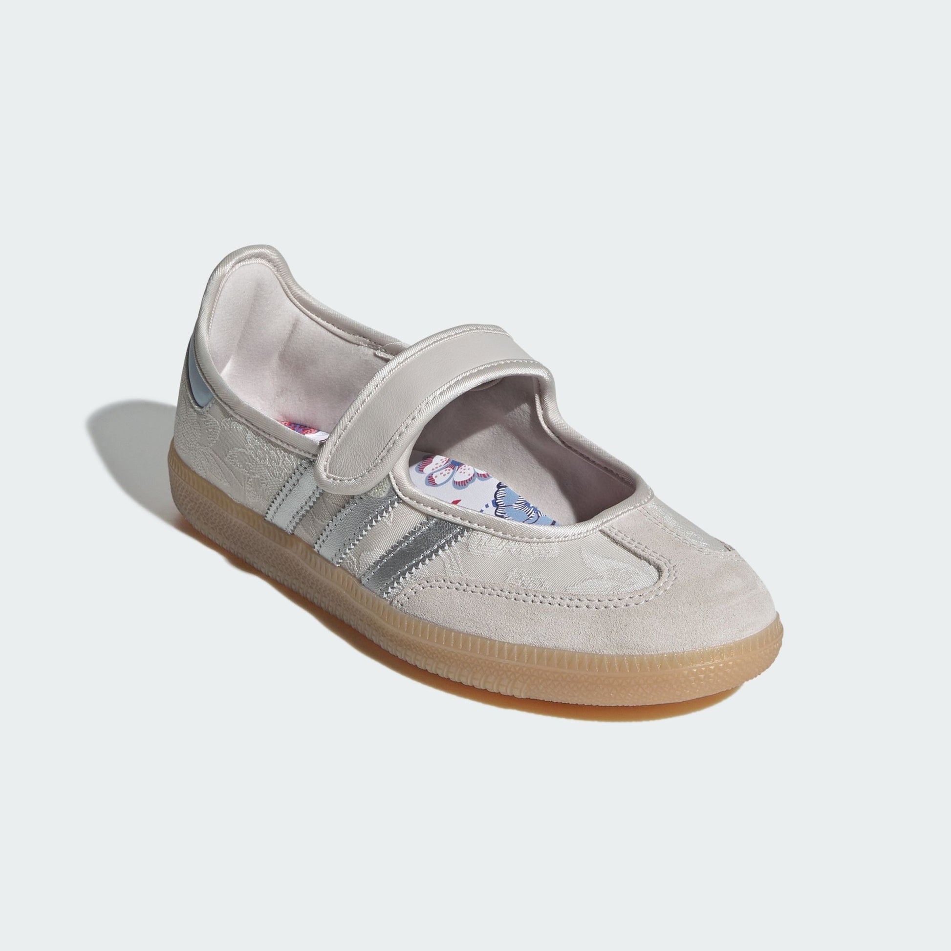 adidas Liberty London Samba Jane Chalk Pearl Silver Metallic Chalk White (Women's)