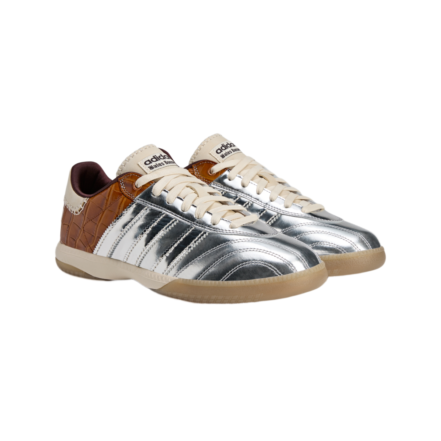 adidas Samba Millennium Wales Bonner Silver Metallic Yellow Croc