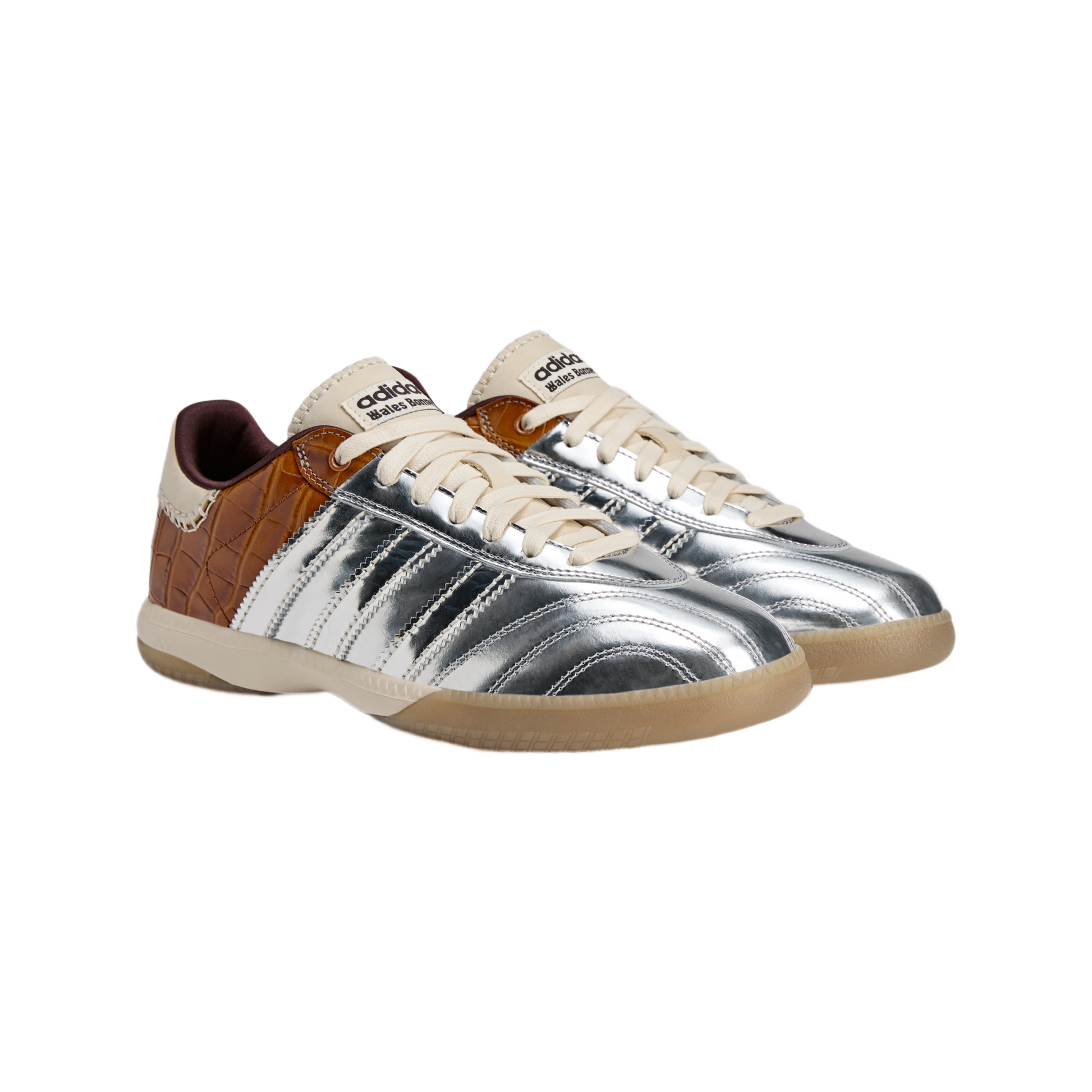 adidas Samba Millennium Wales Bonner Silver Metallic Yellow Croc