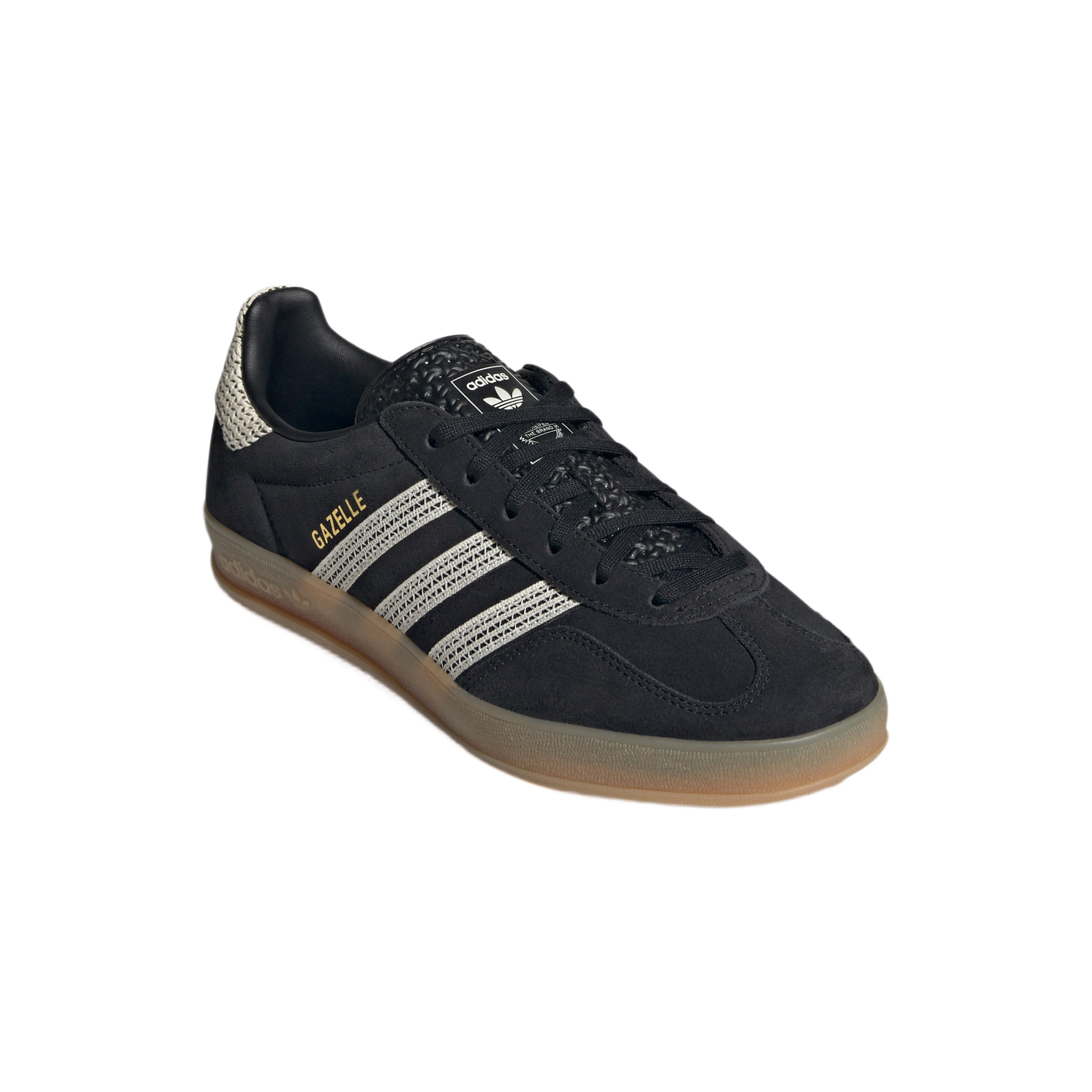 adidas Gazelle Indoor Core Black Wonder White (Women's)