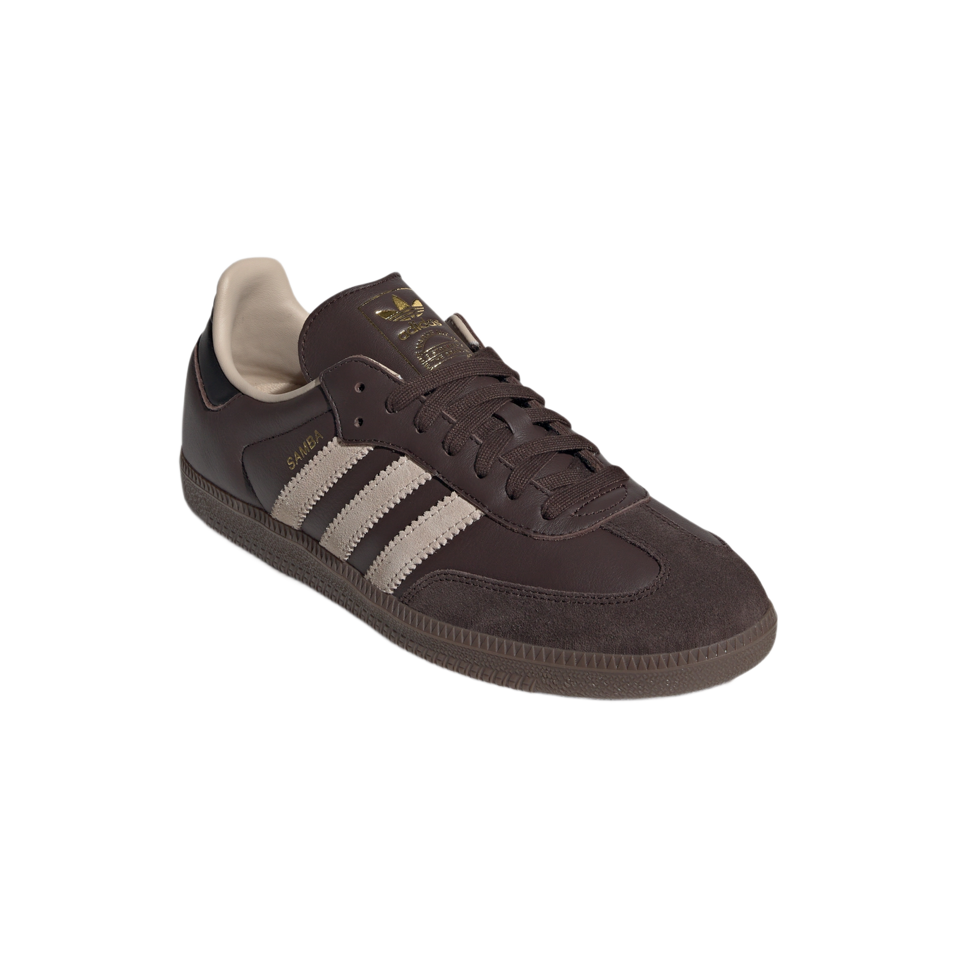 adidas Samba OG Dark Brown Beige Gum
