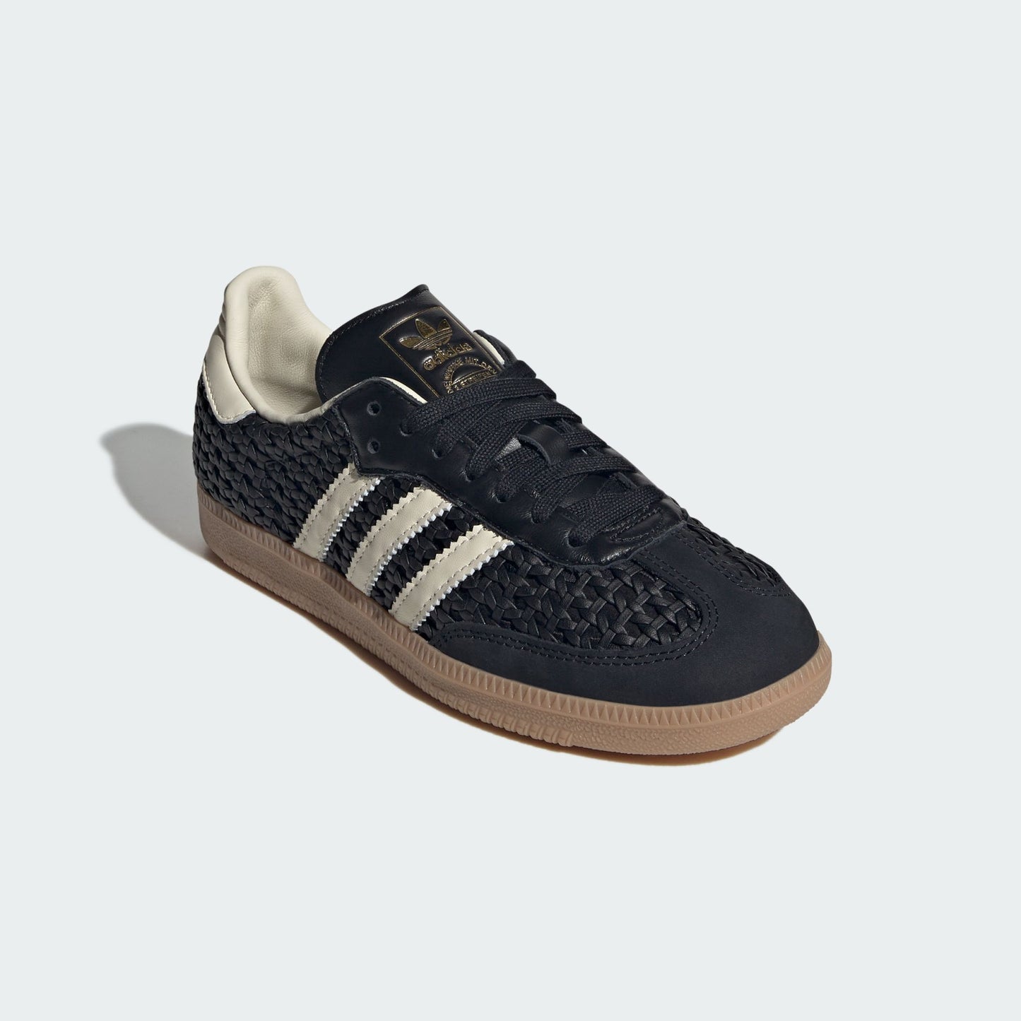 adidas Samba OG Basketweave Black Cream White (Women's)