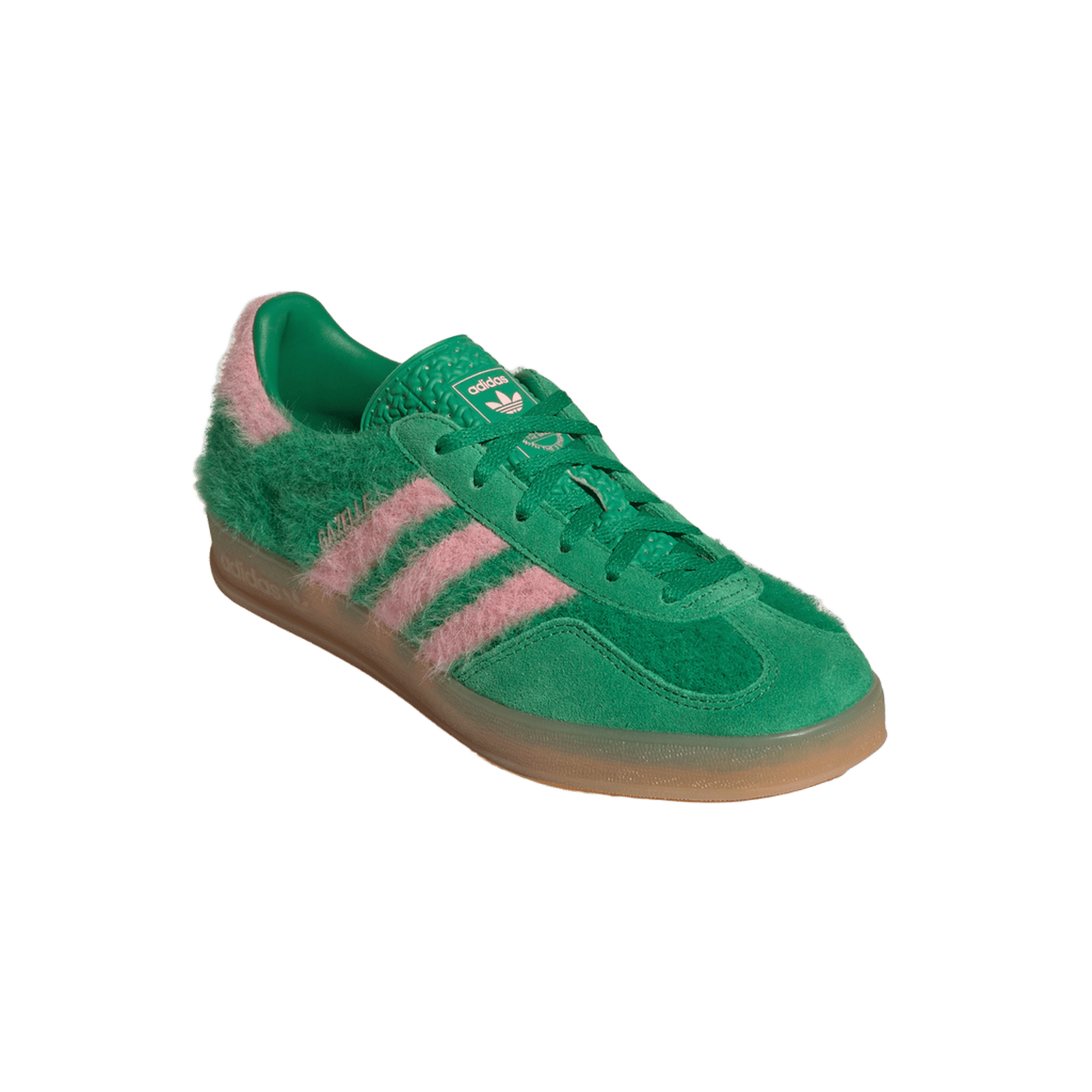 adidas Gazelle Indoor Green Glow Pink (Women's)